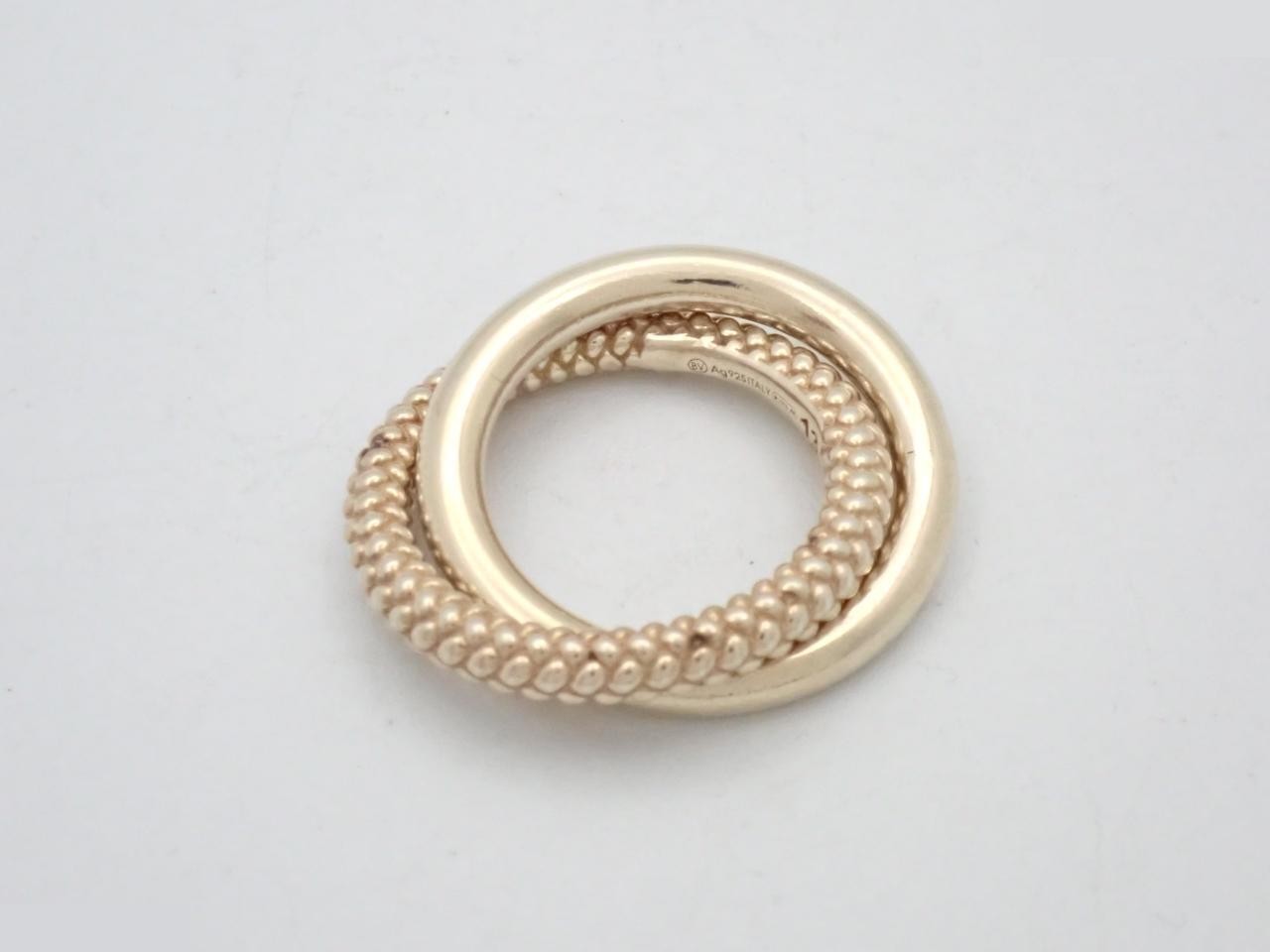 ring, 925 sterling silver, 13.1g, size stamped 13, actual size #12 — view 3