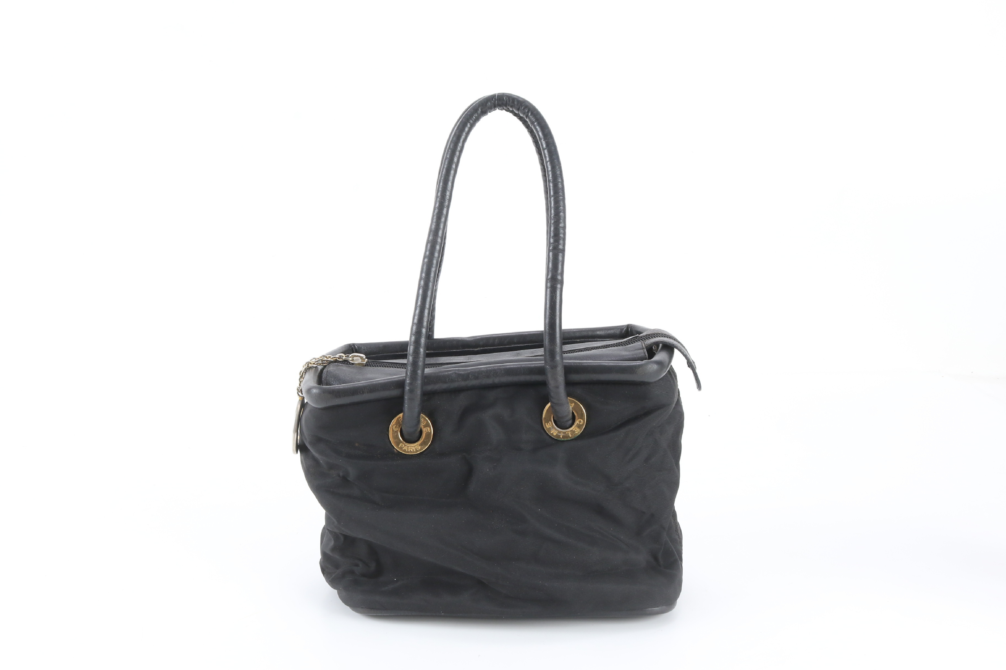 Circle Logo Leather Handbag — view 3