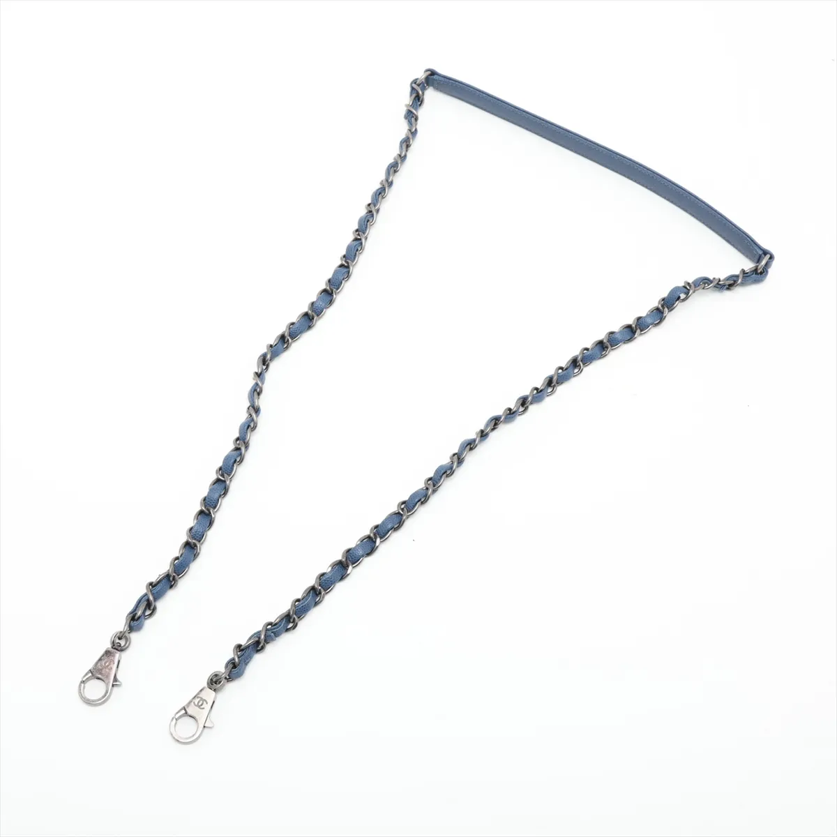 [Individually packaged] Chanel Coco Handle 29 S Caviar Skin 2-Way Handbag, Blue, Gunmetal Hardware, 23494058, Serial Number 23, A92991 — view 7