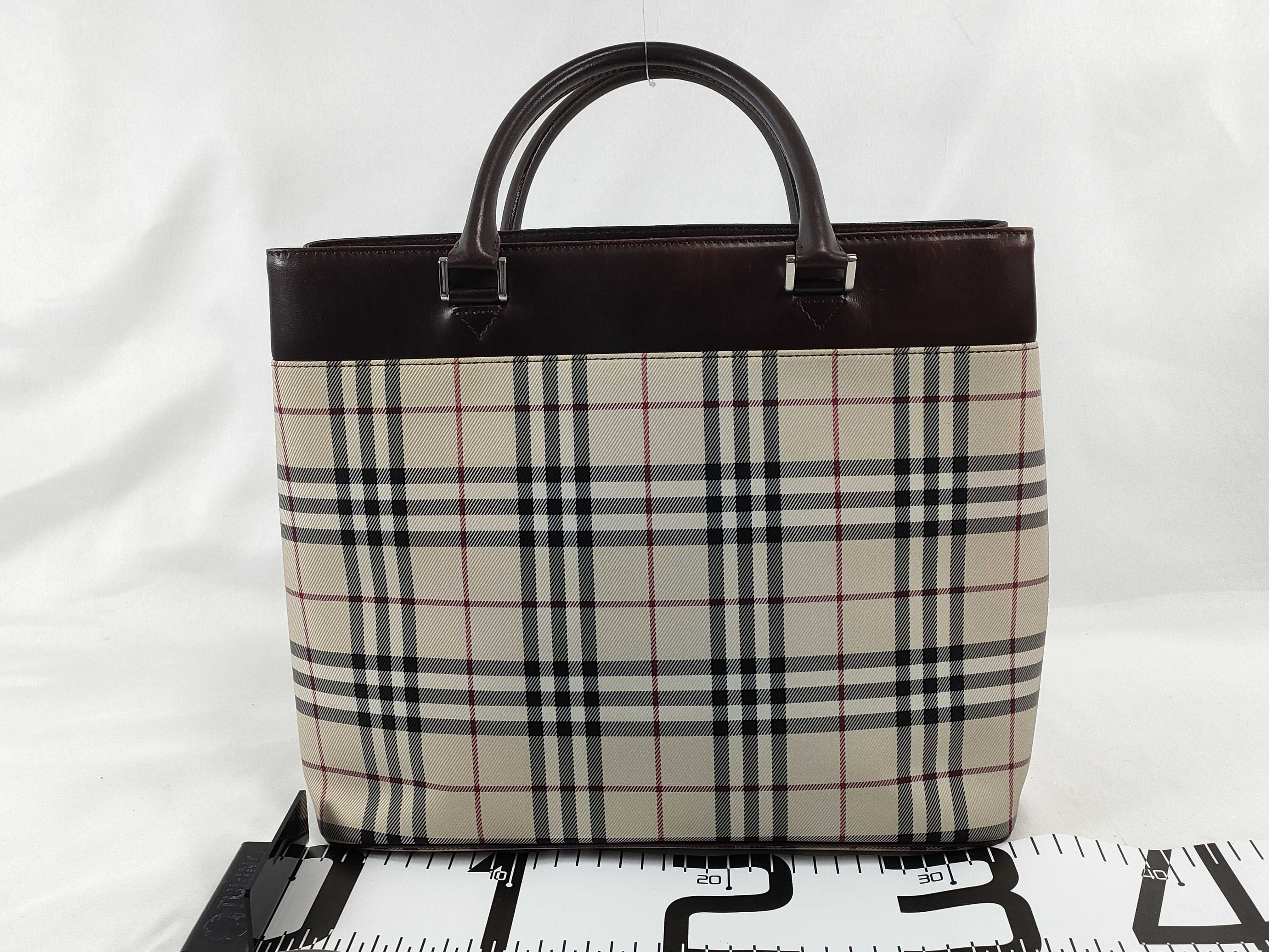 Check Pattern Tote Bag — view 2