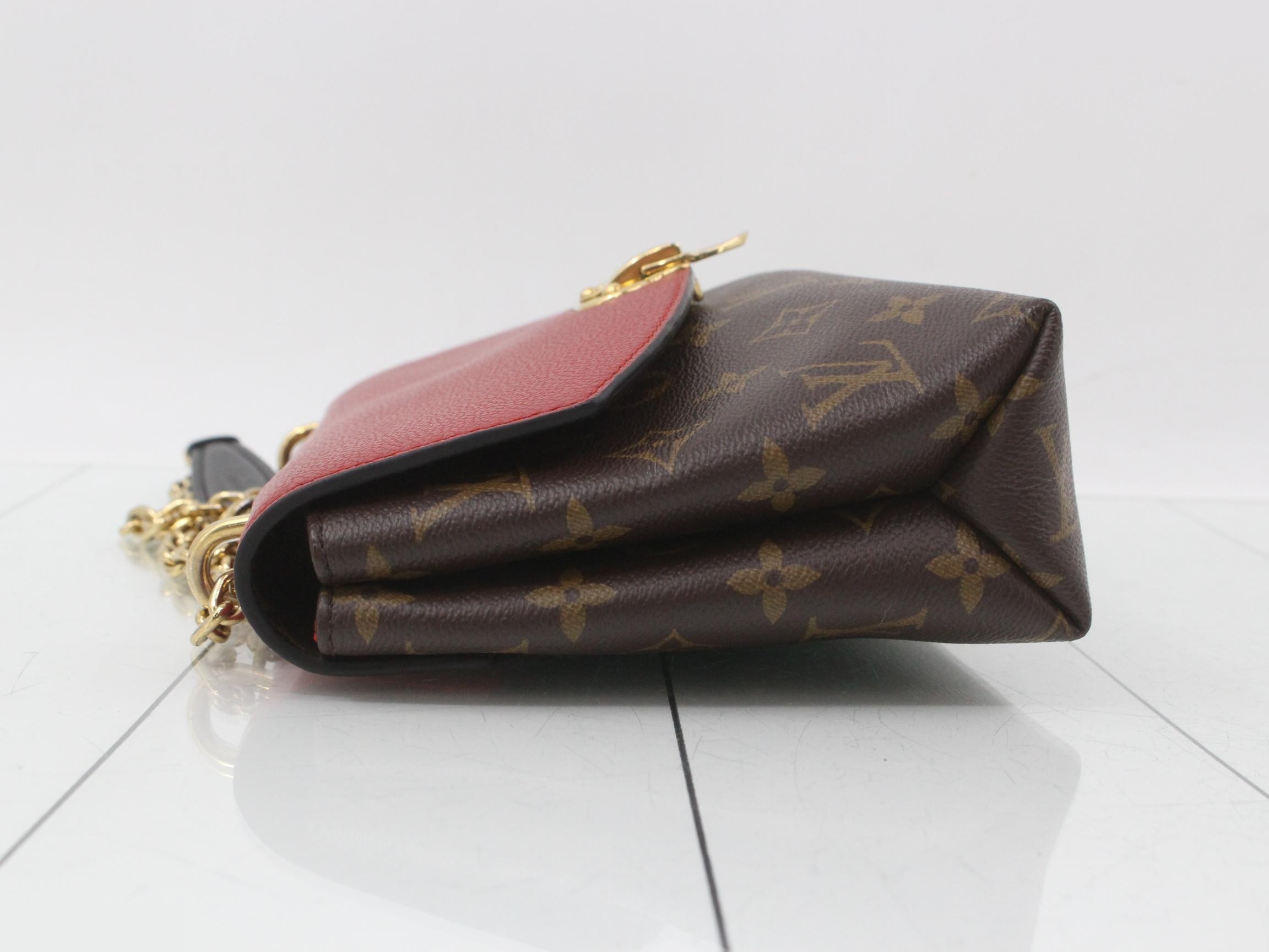 Monogram Saint Placido Cerise Shoulder Bag — view 4