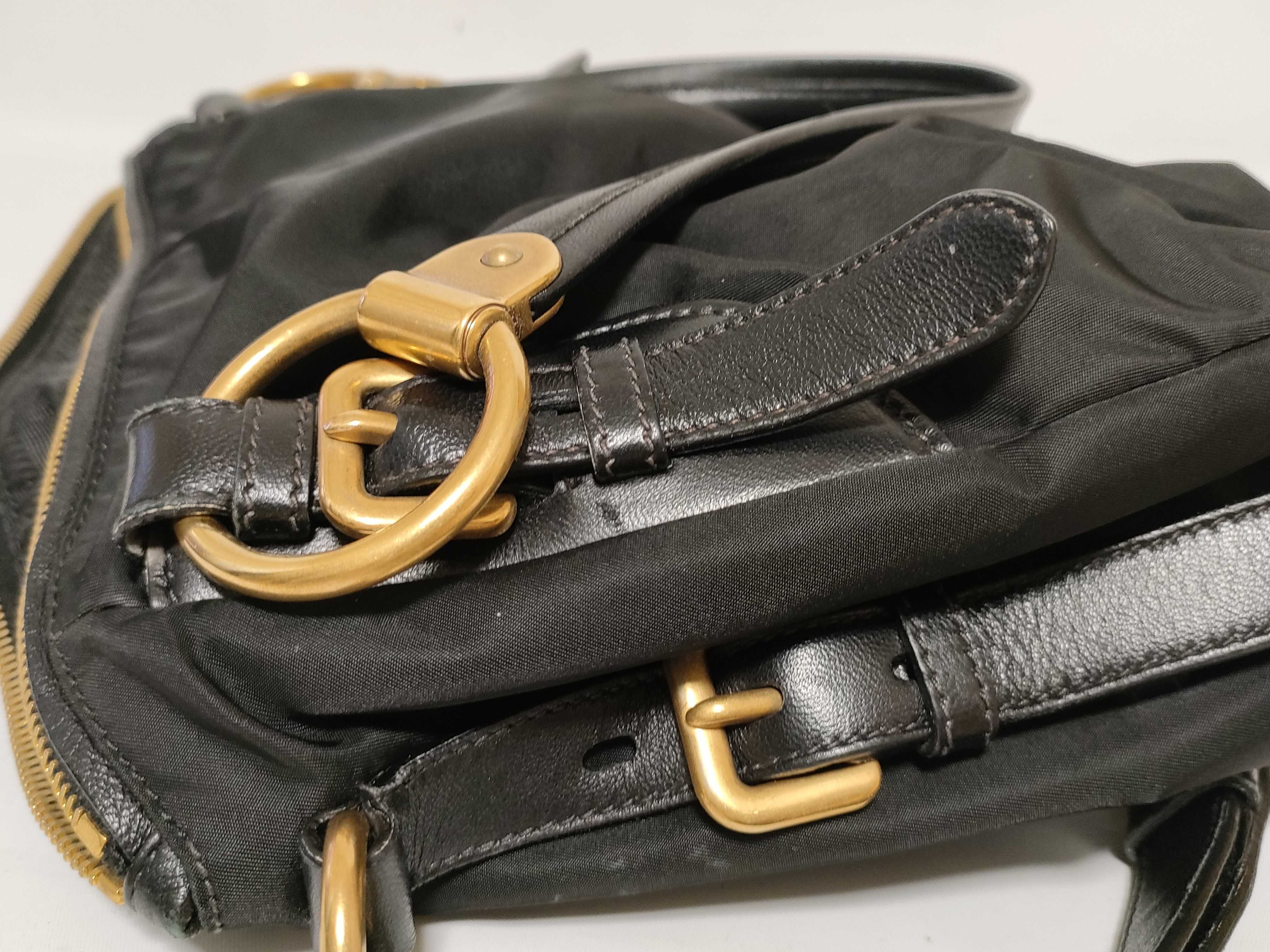 Nylon Prada Tessuto 2-Way Handbag Black BR4261 Handbag — view 14