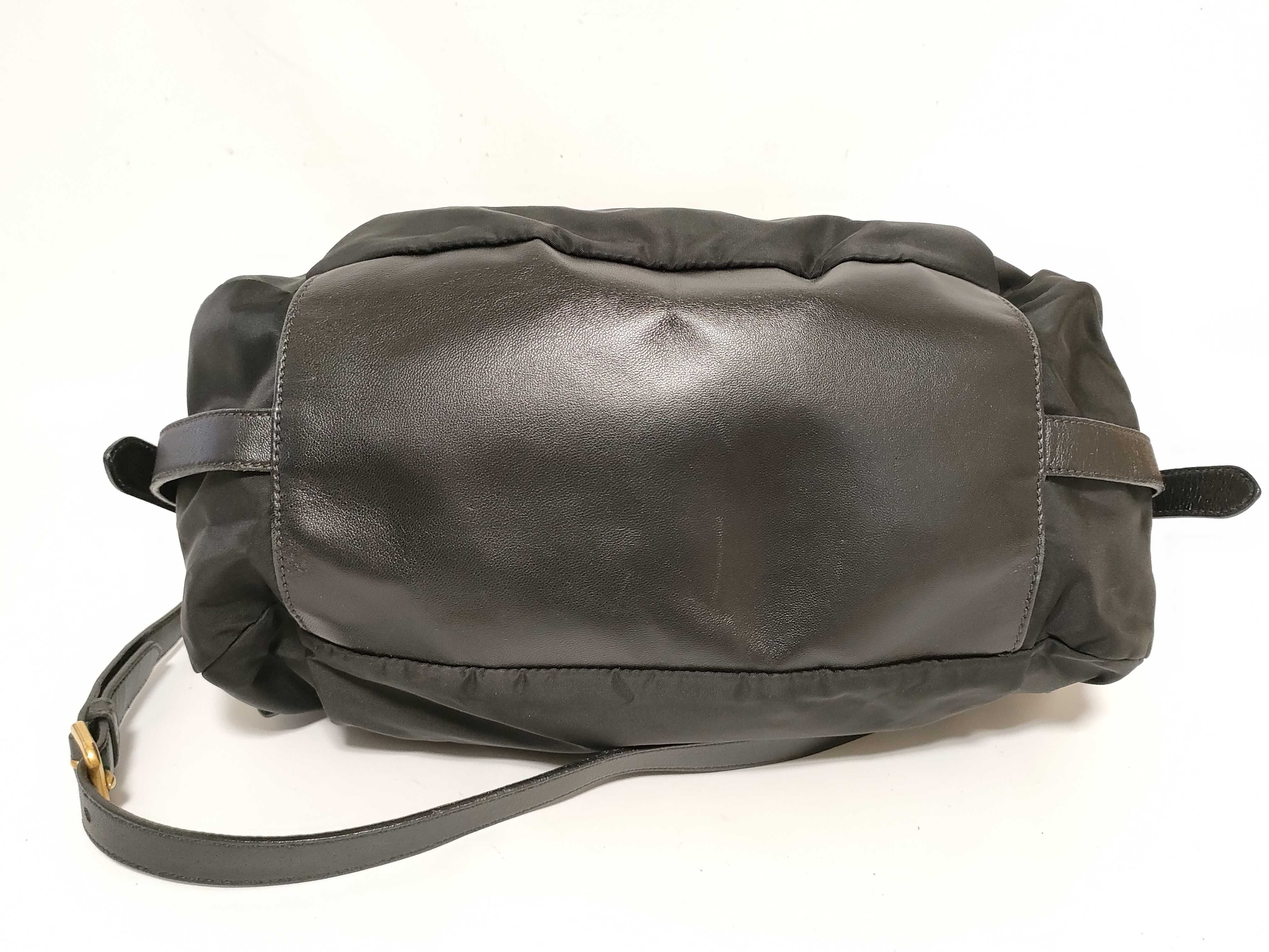 Nylon Prada Tessuto 2-Way Handbag Black BR4261 Handbag — view 8