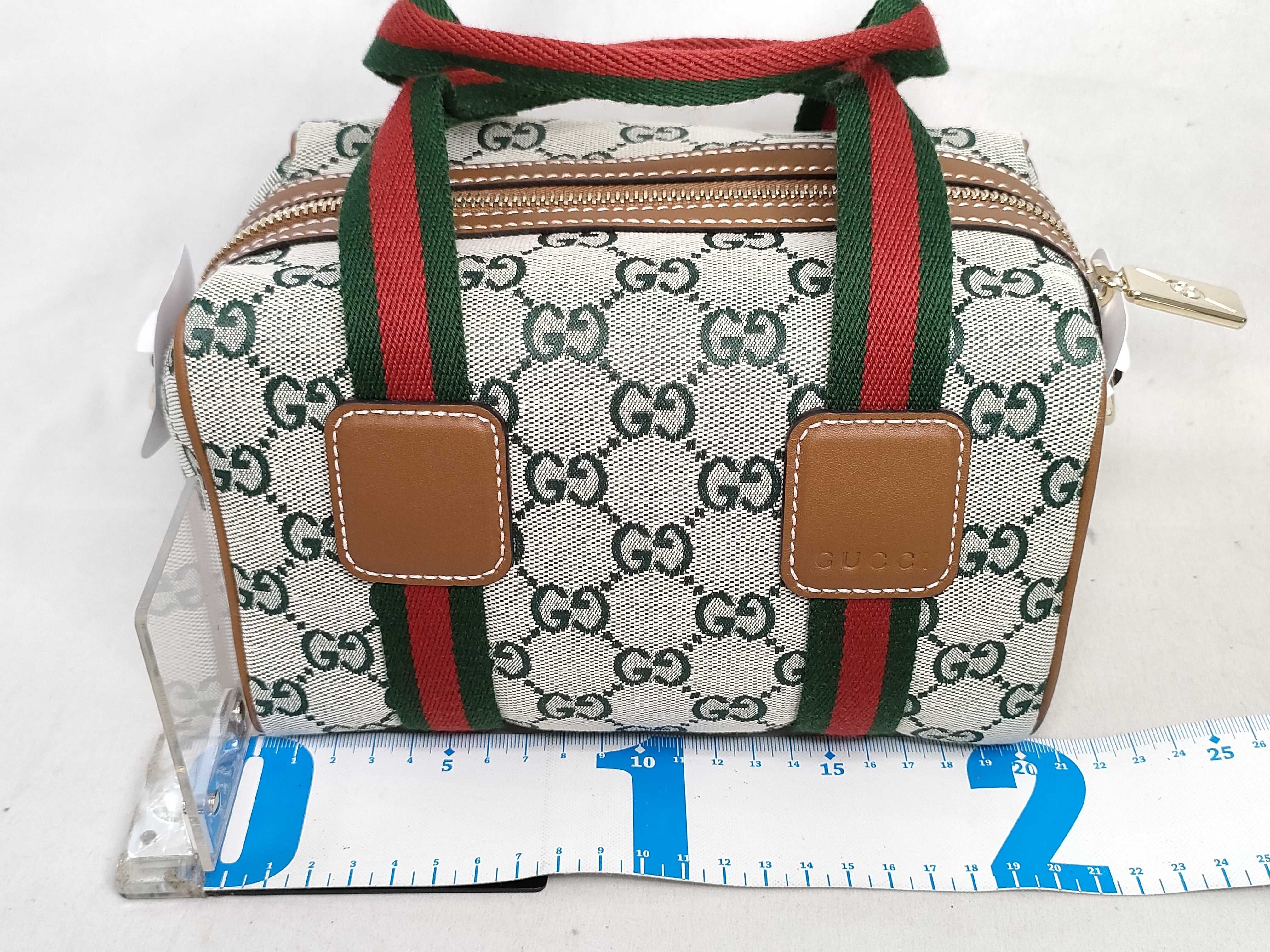 GG Canvas Unused GG Canvas 2-way Boston Handbag — view 2