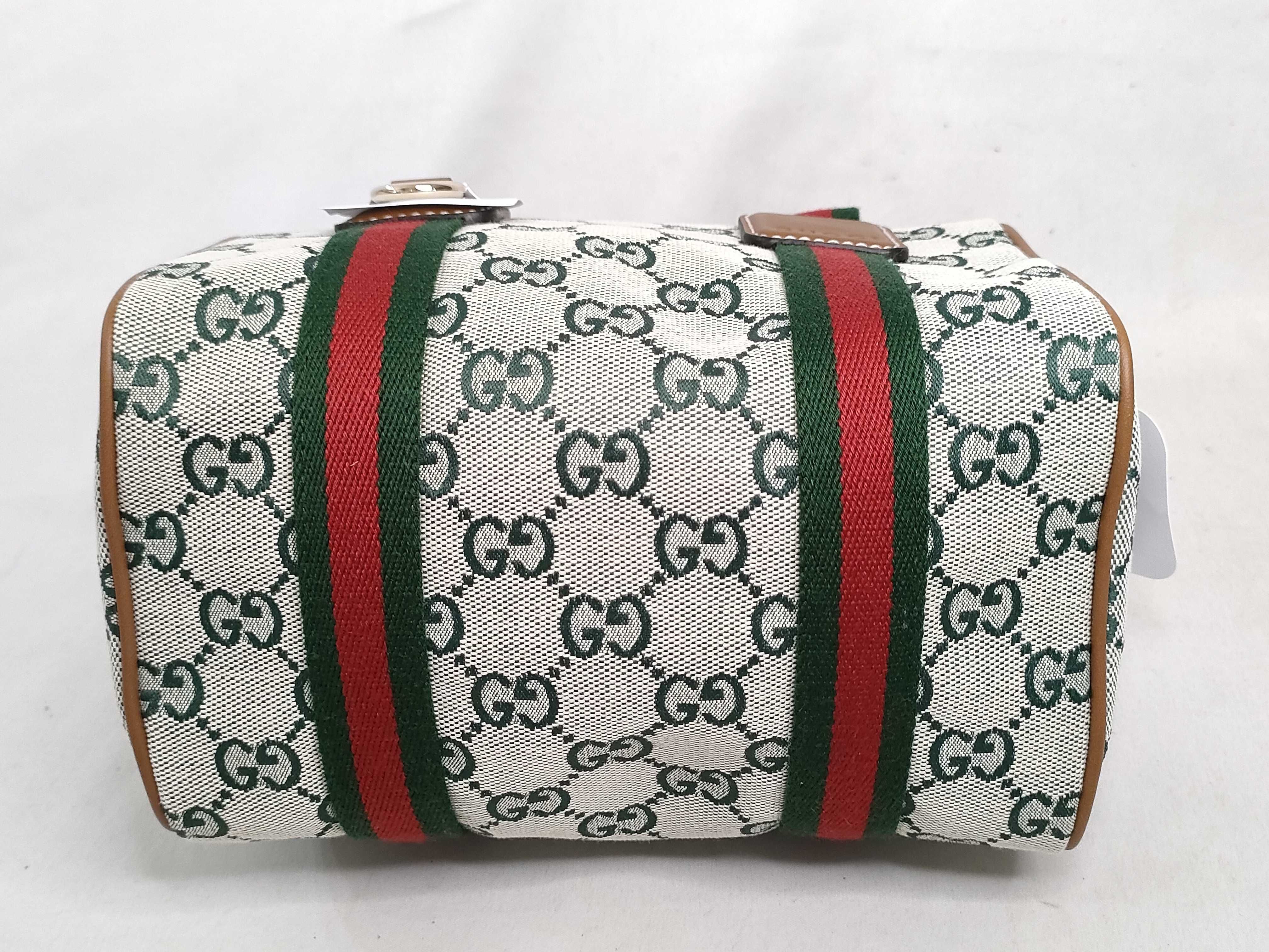GG Canvas Unused GG Canvas 2-way Boston Handbag — view 8