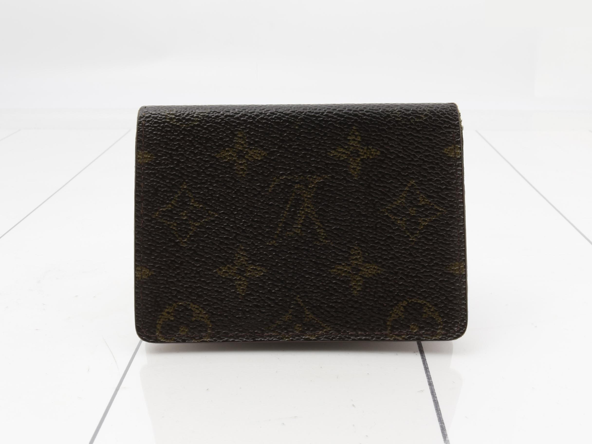 Monogram Porte II Cartes Vertical Pass Case — view 2