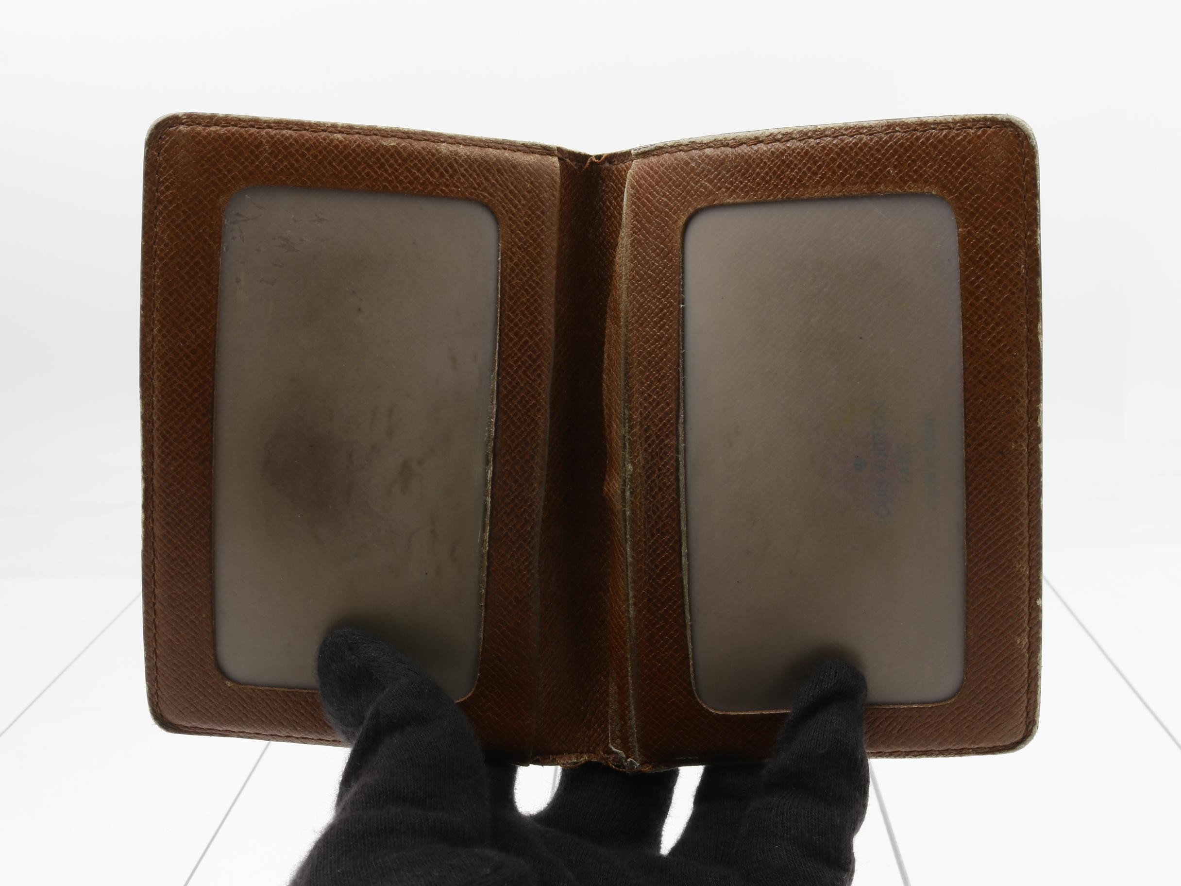 Monogram Porte II Cartes Vertical Pass Case — view 4