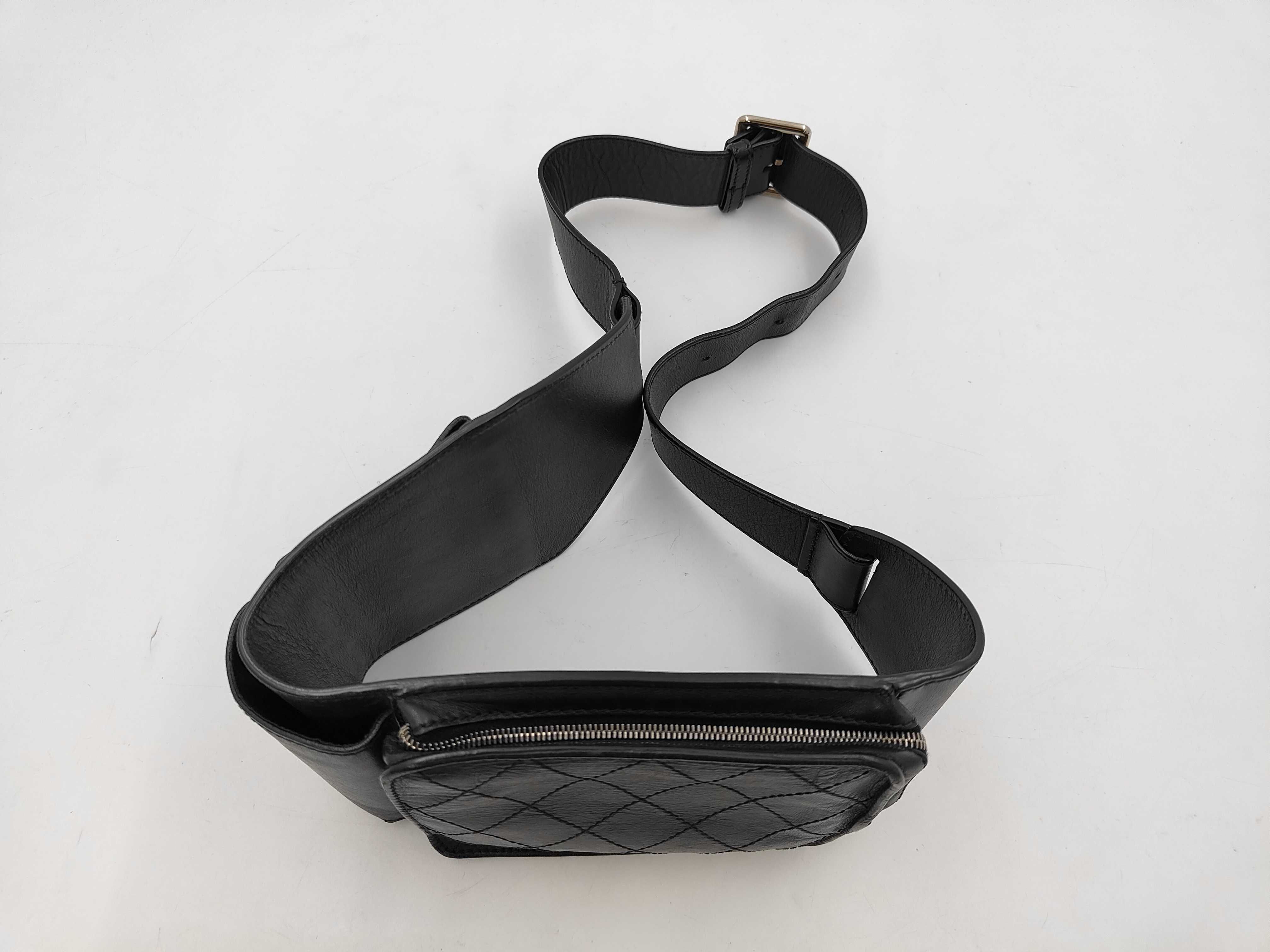 UNIFORM Lambskin Quilted Belt Bag Waist Bag — view 2