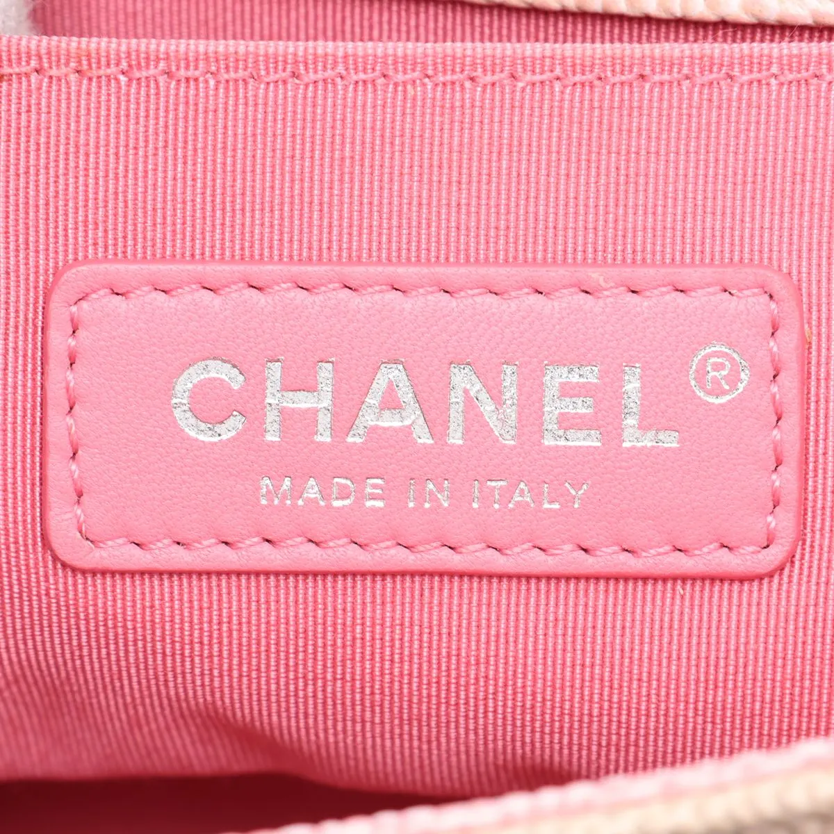 Boy Chanel 20 Small Caviar Skin Chain Shoulder Bag, Multicolor, Silver Hardware, 25372822, Serial Number 25-series, A67085 — view 9