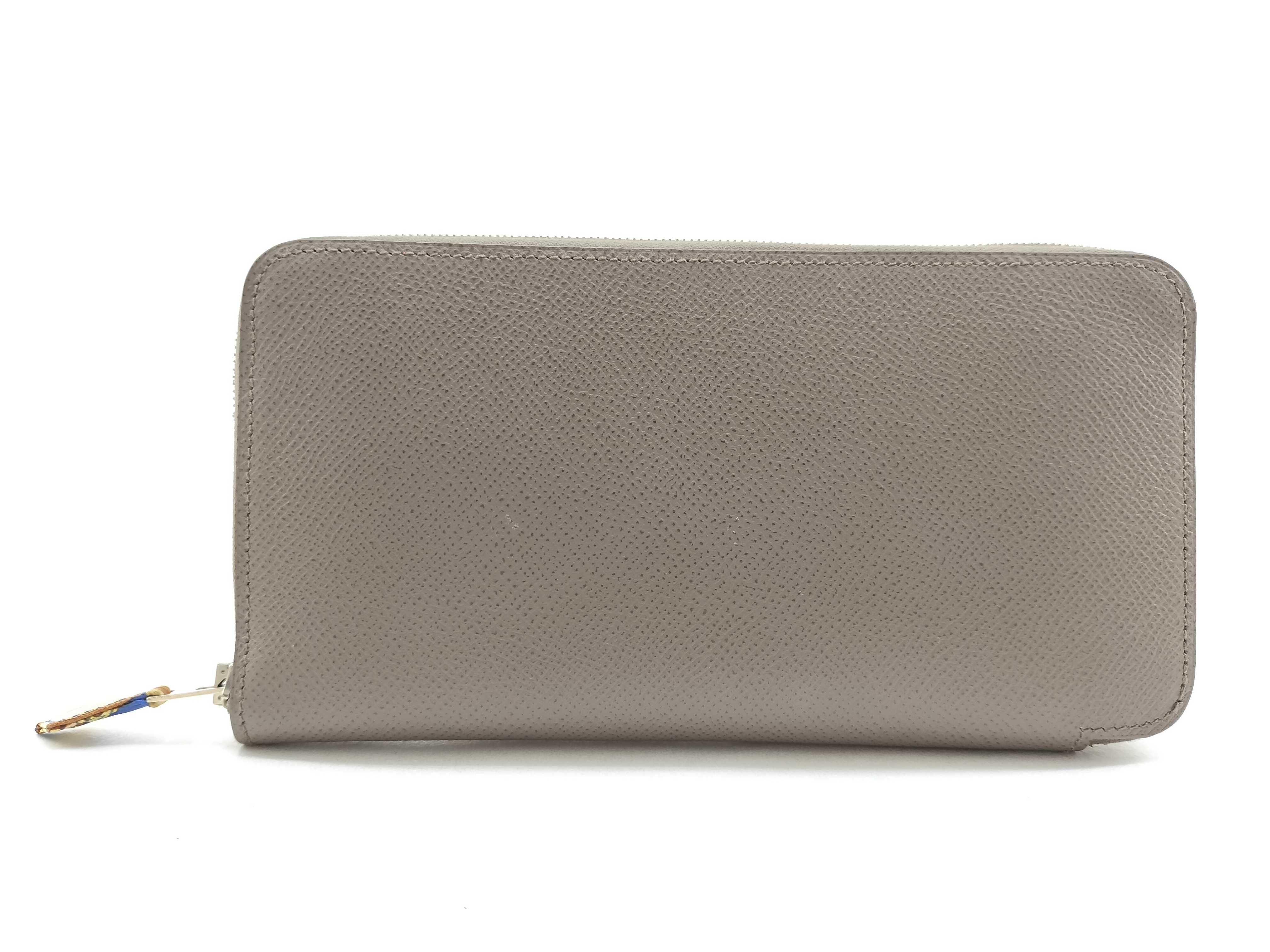 Azap Long Silk In Long Wallet Etoupe Hermes Wallet