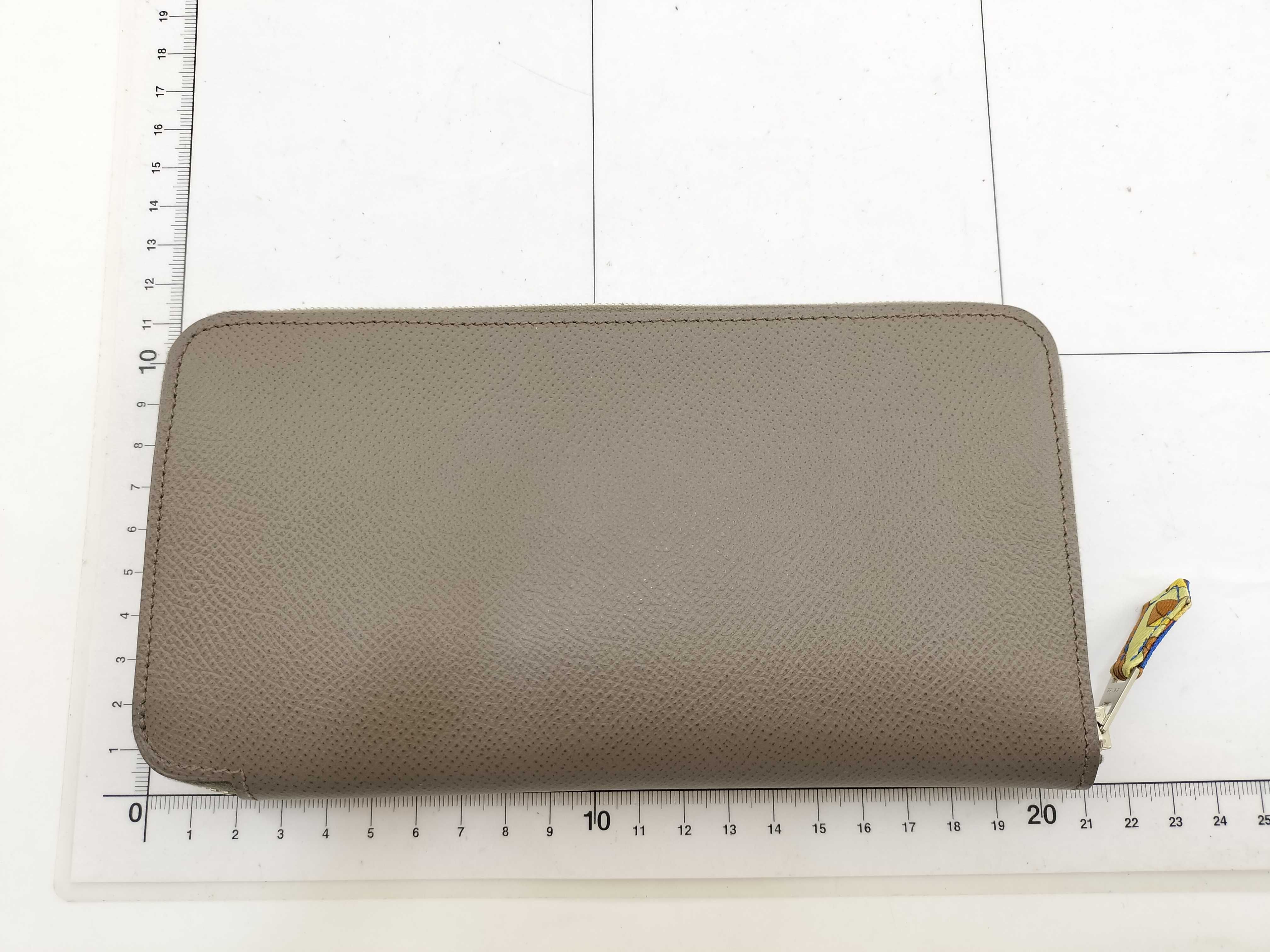 Azap Long Silk In Long Wallet Etoupe Hermes Wallet — view 2