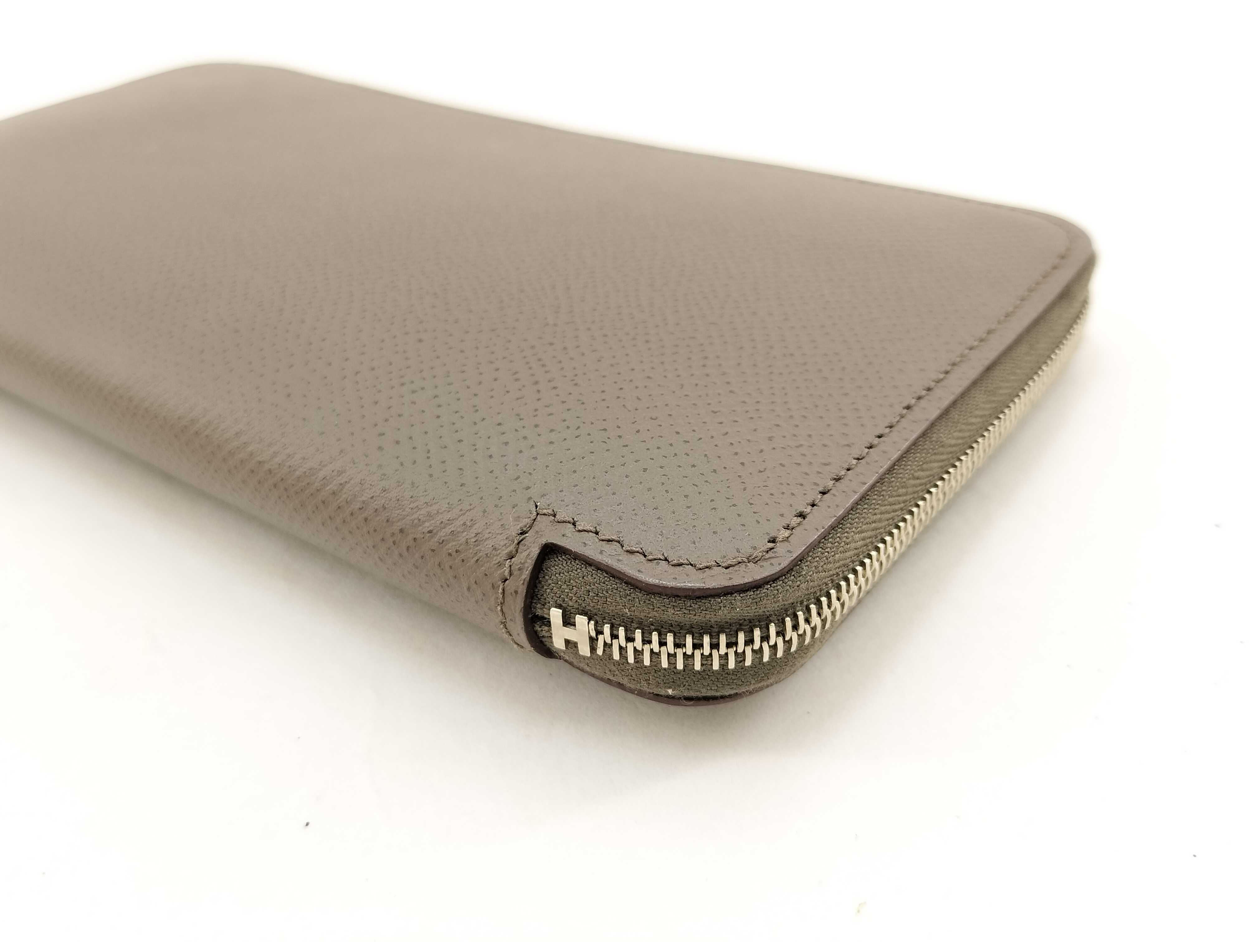 Azap Long Silk In Long Wallet Etoupe Hermes Wallet — view 4