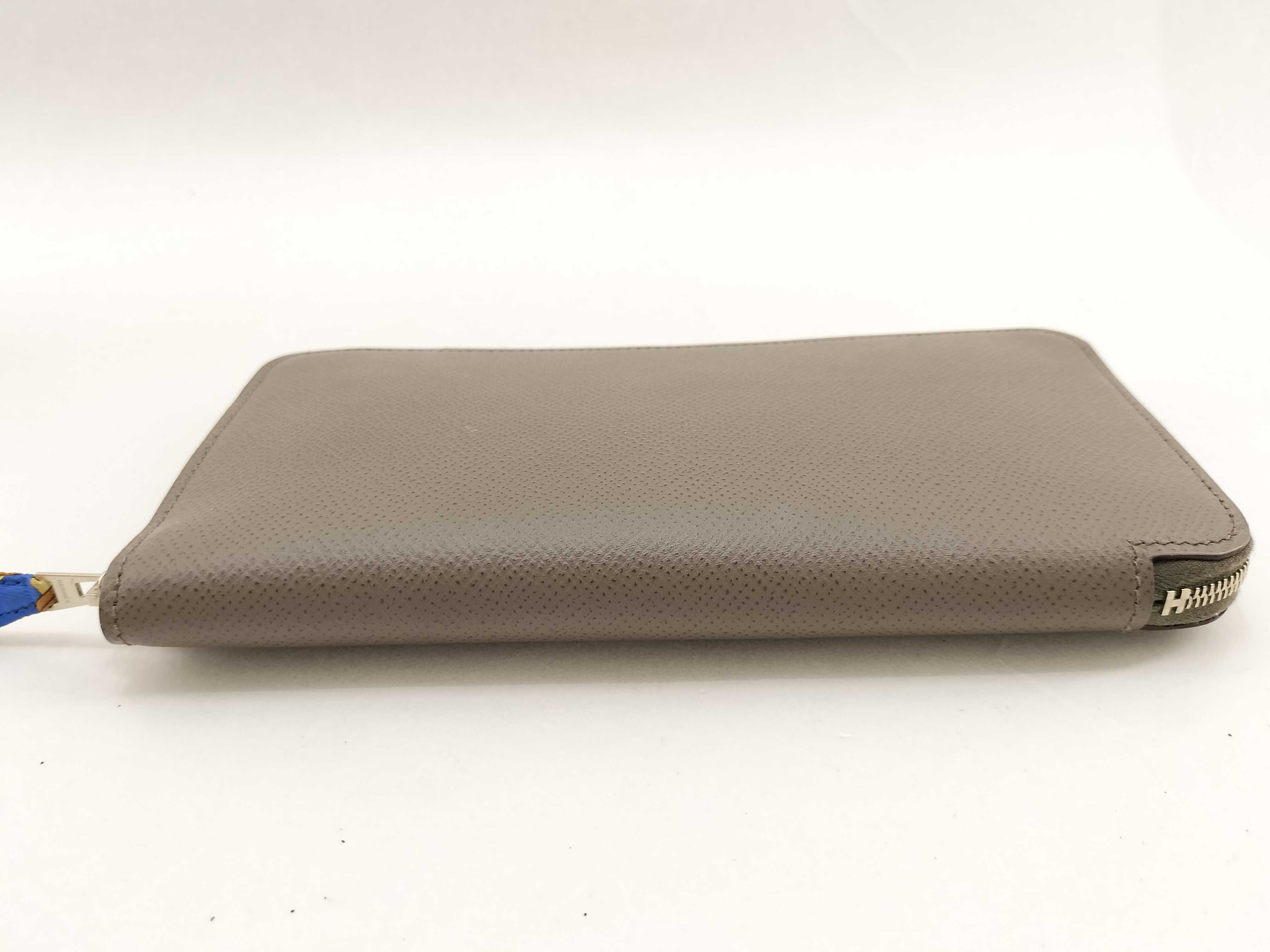 Azap Long Silk In Long Wallet Etoupe Hermes Wallet — view 5