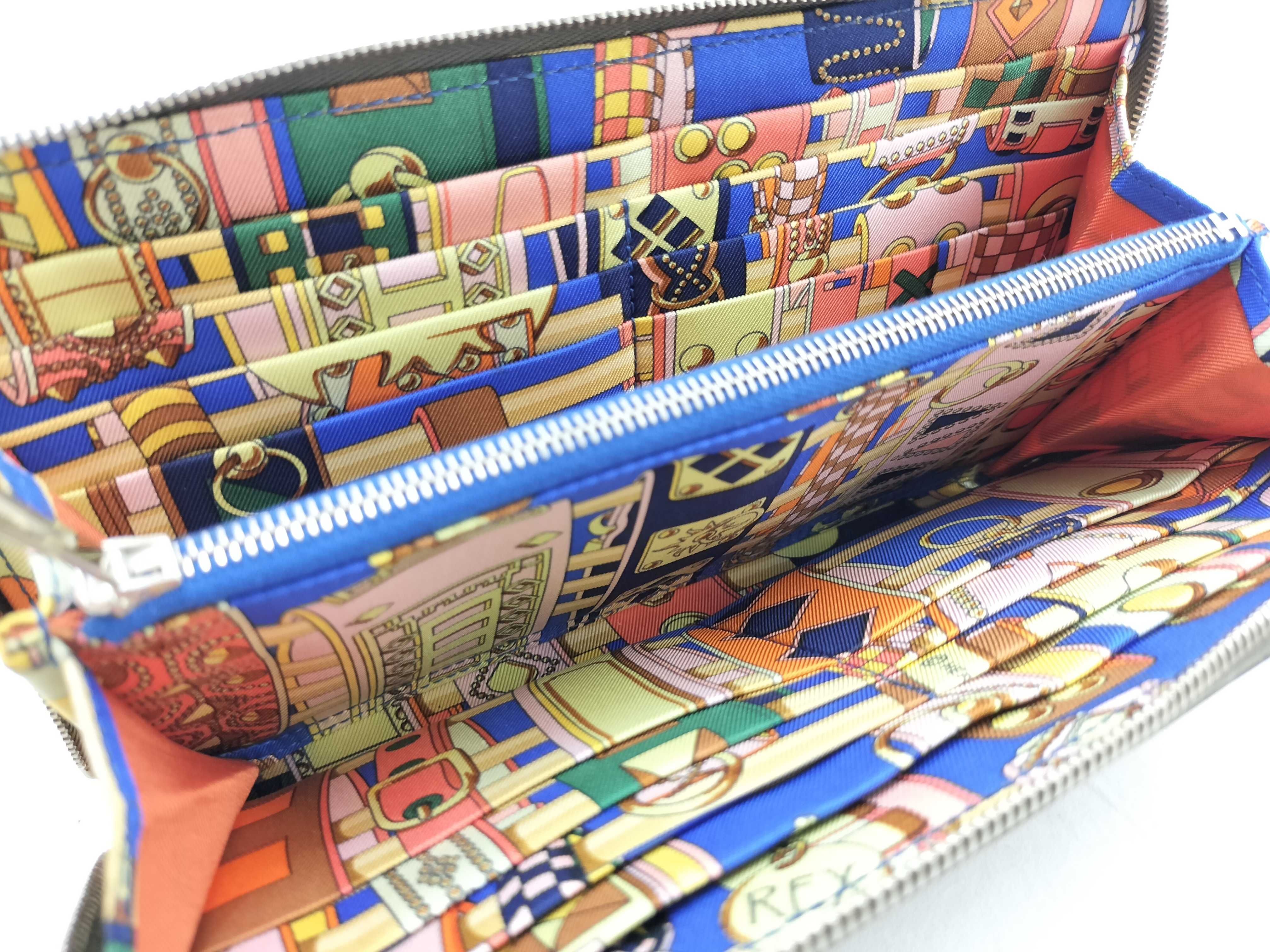 Azap Long Silk In Long Wallet Etoupe Hermes Wallet — view 9