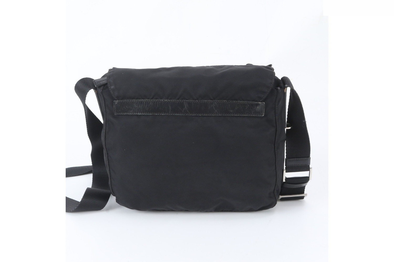 Tesuto Nylon Triangle Logo Leather — view 3