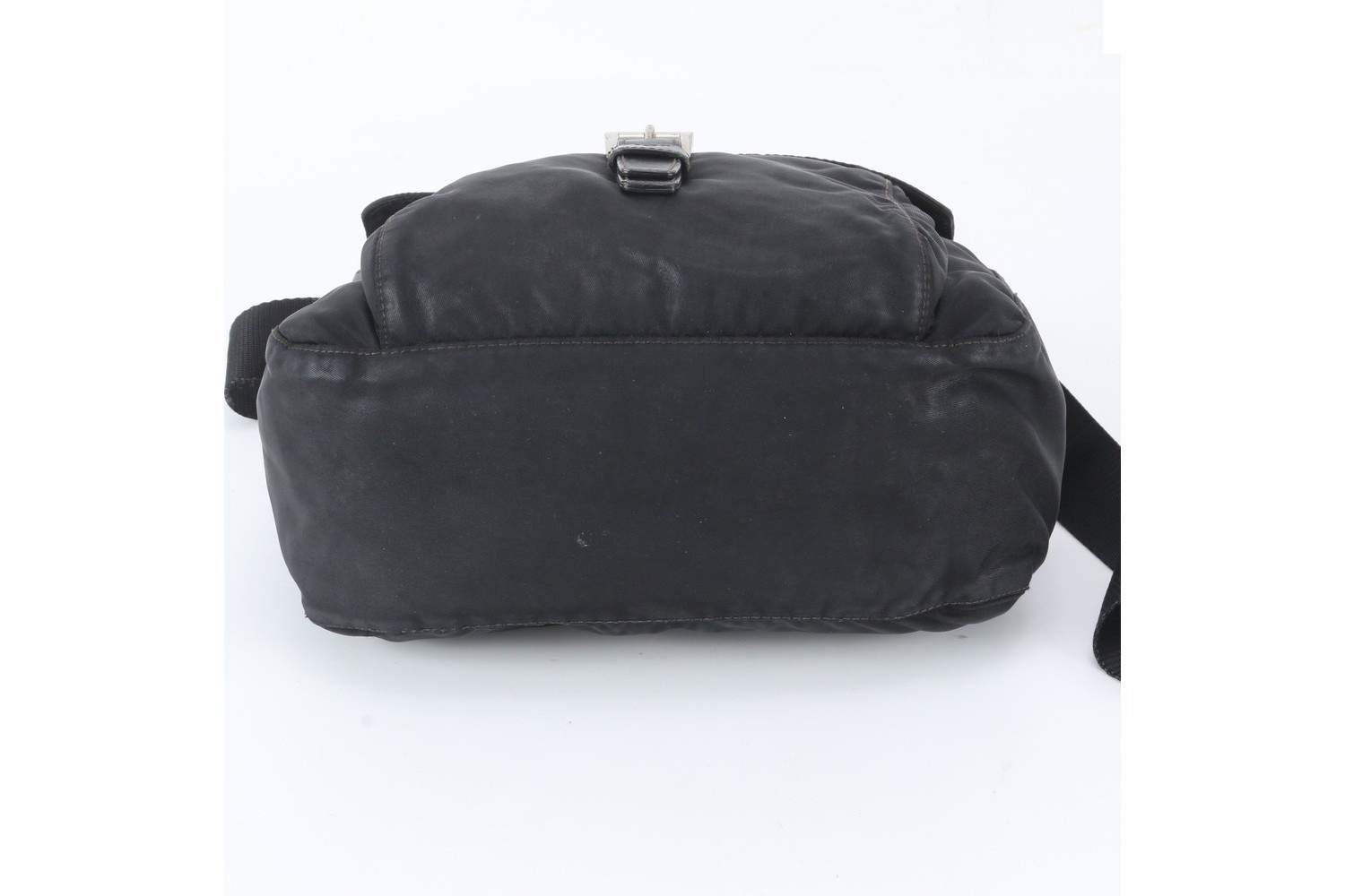 Tesuto Nylon Triangle Logo Leather — view 6