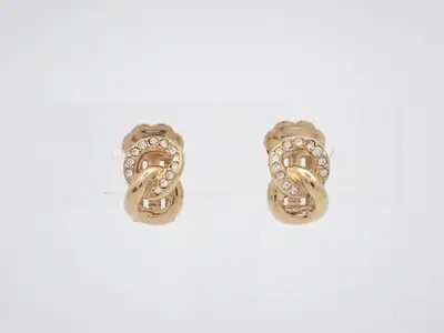 Rhinestone GP Earrings