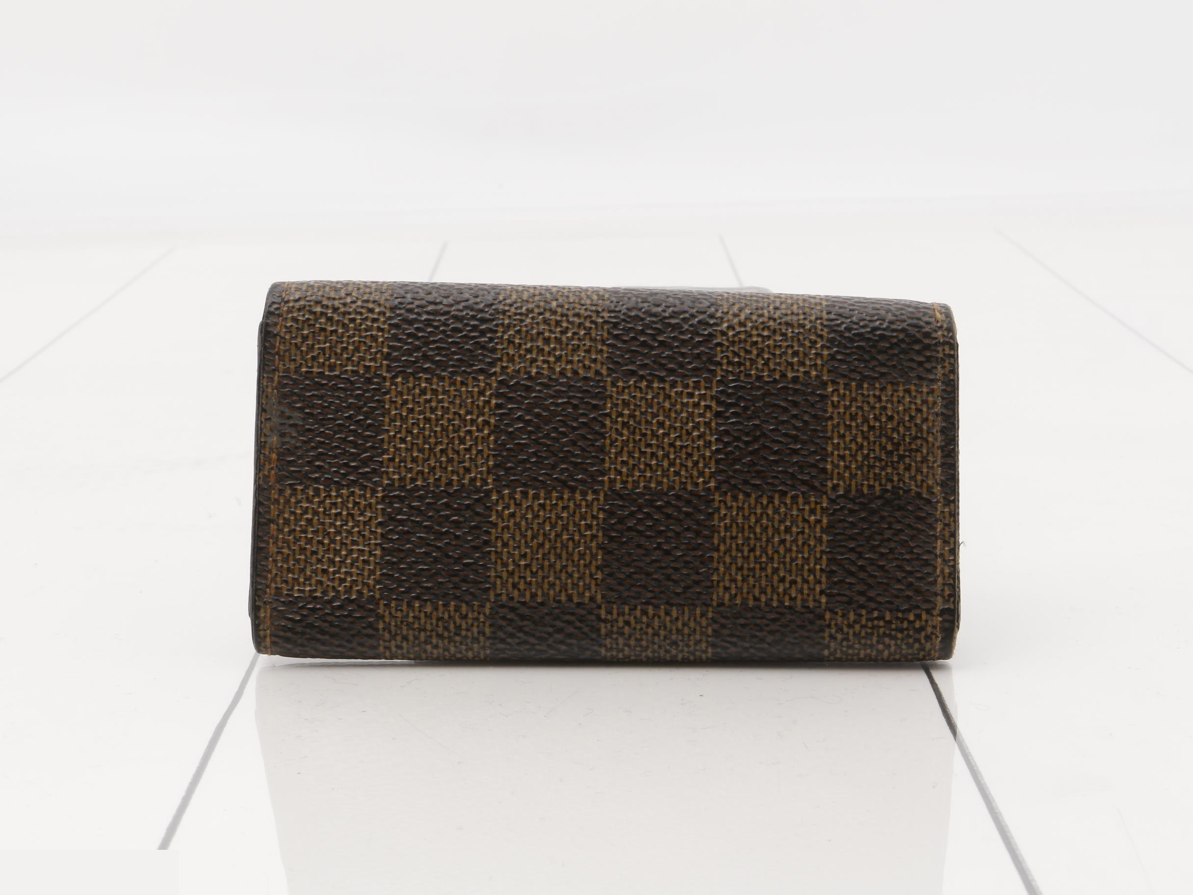 N62631 Multicles 4 4-ring Key Case Damier Brown — view 2