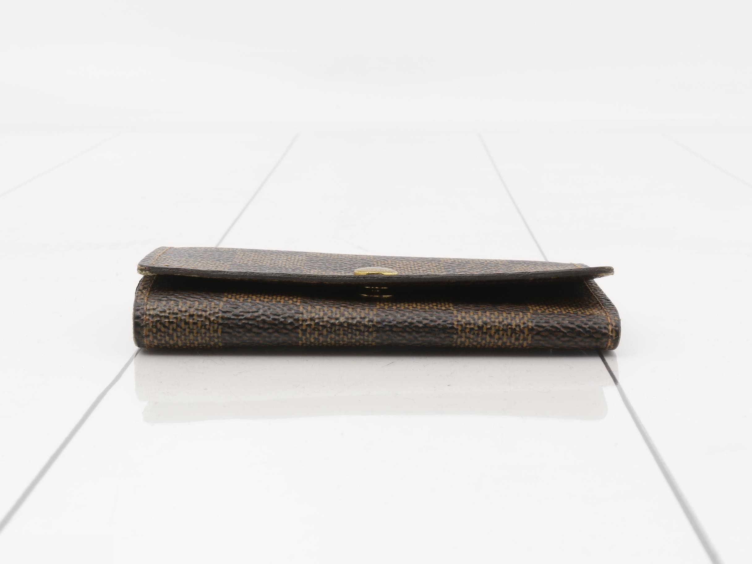 N62631 Multicles 4 4-ring Key Case Damier Brown — view 3