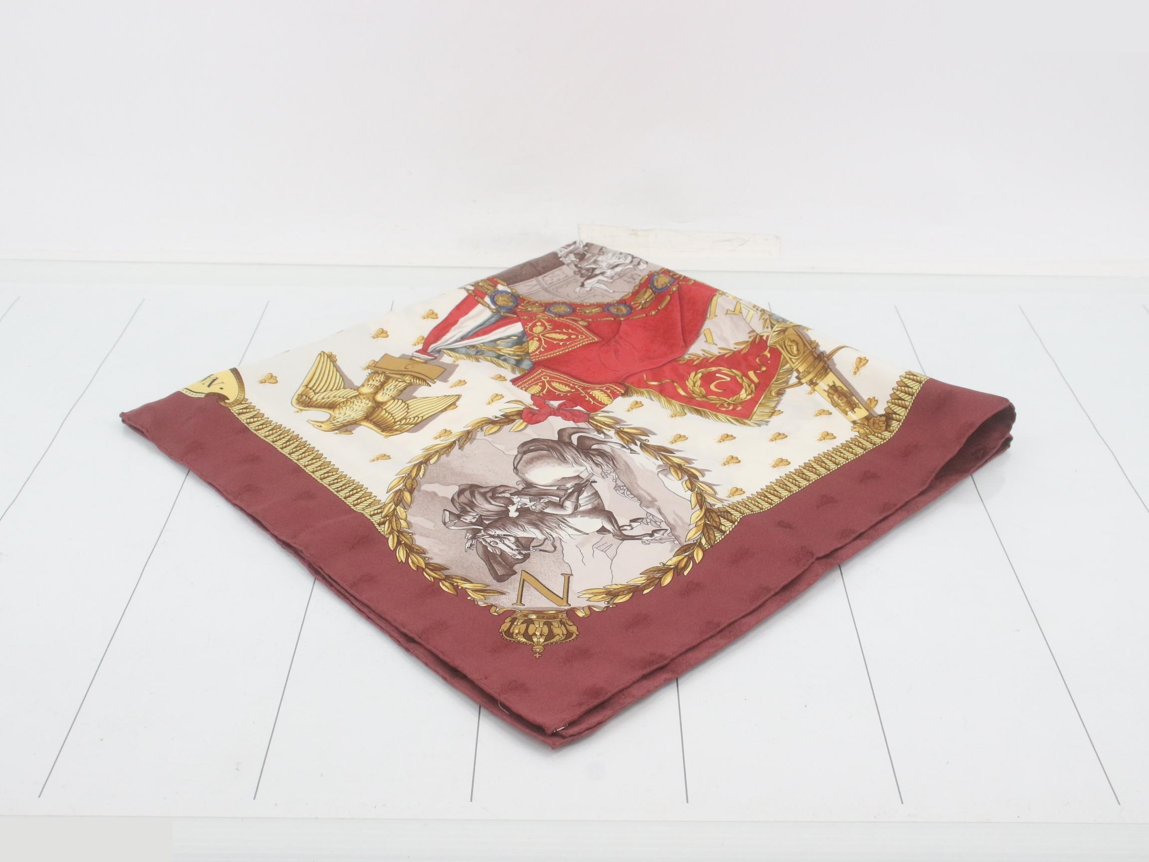 Carre 90 Napoleon Silk Scarf — view 2