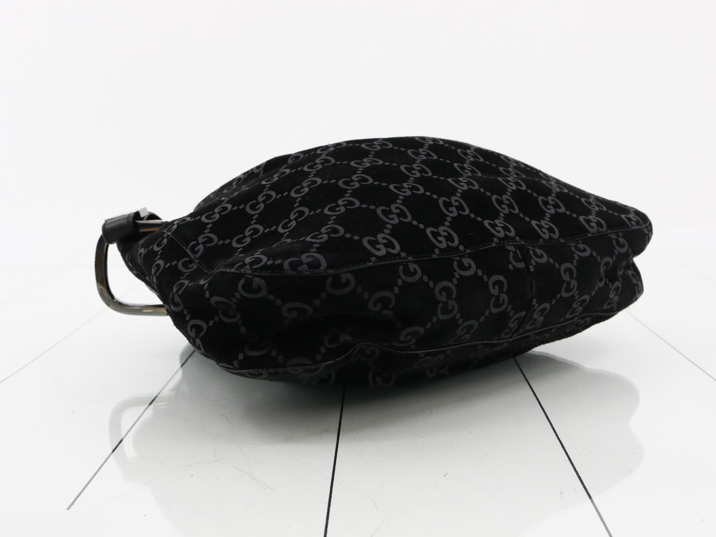 suede drawstring bag — view 5