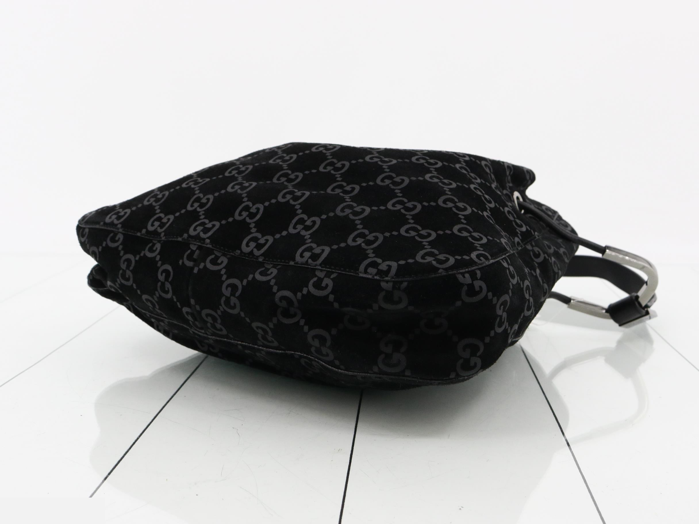 suede drawstring bag — view 6