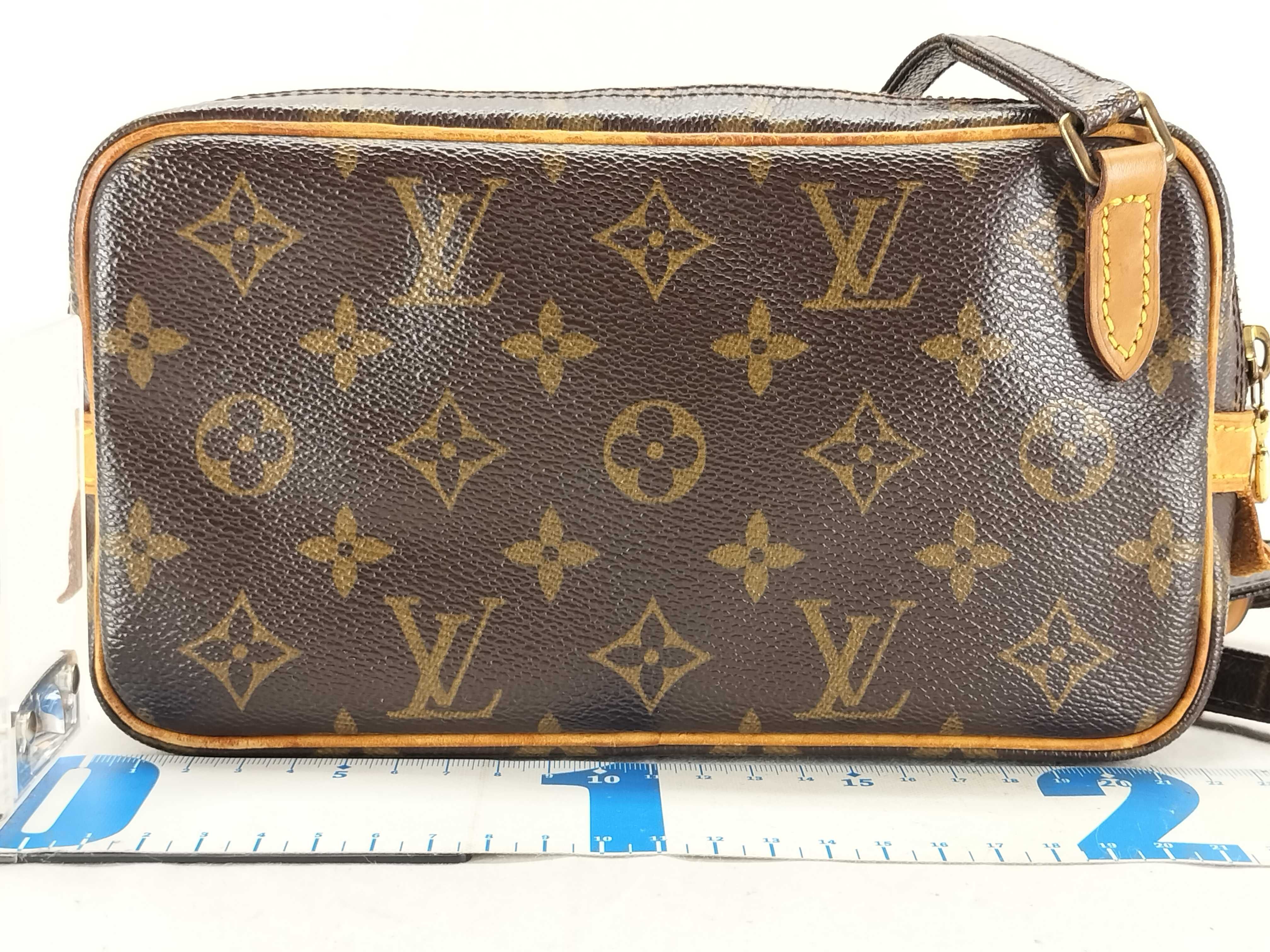 Monogram Pochette Marly Bandoulière M51828 DU0093 Brown Shoulder Bag — view 2