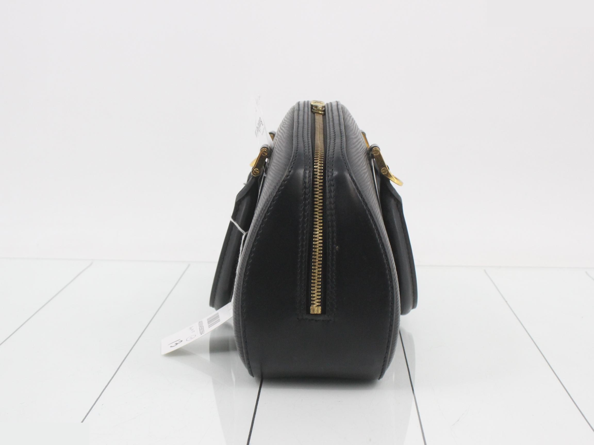 Epi Jasmine Noir Handbag — view 4