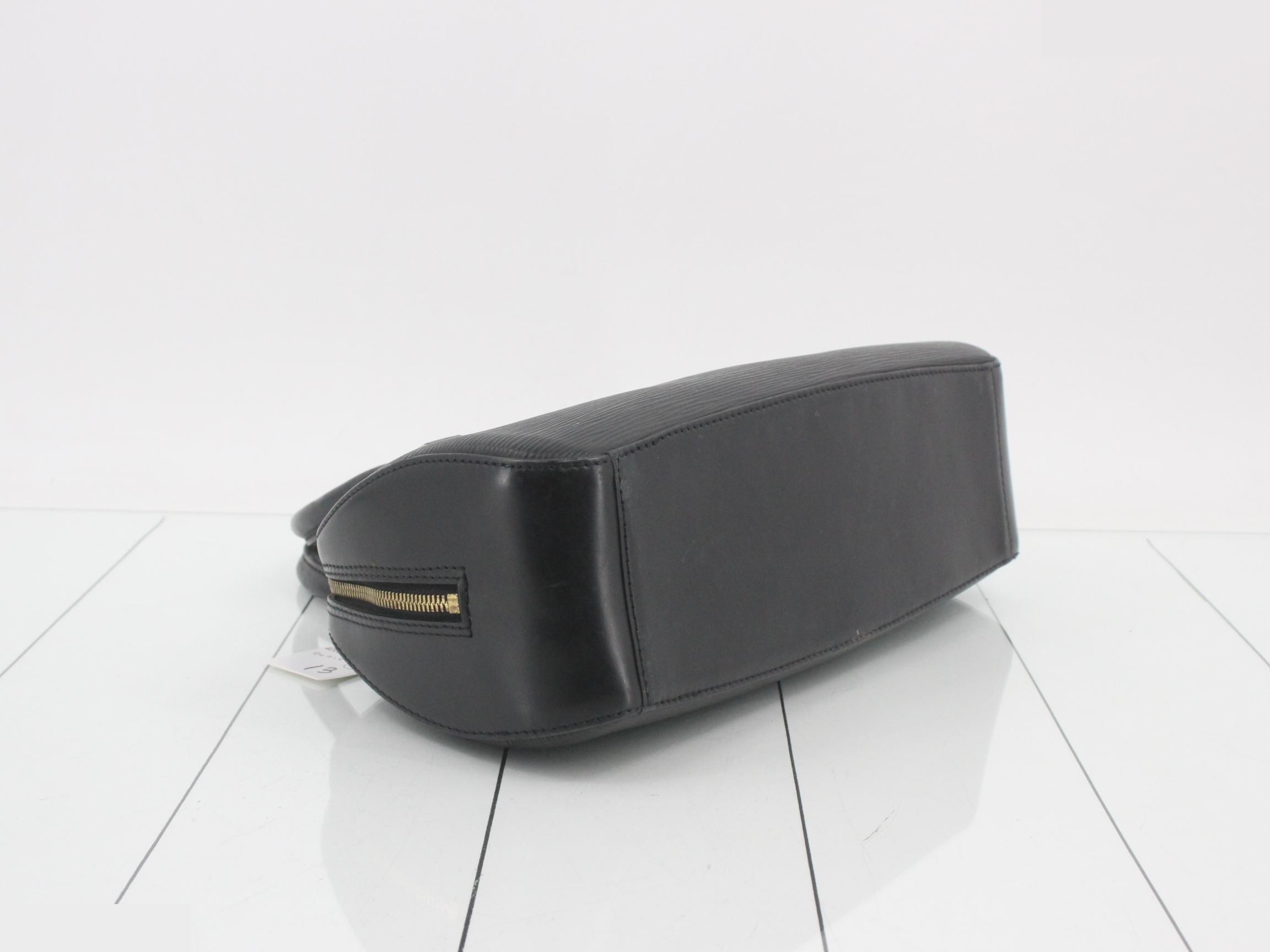 Epi Jasmine Noir Handbag — view 5