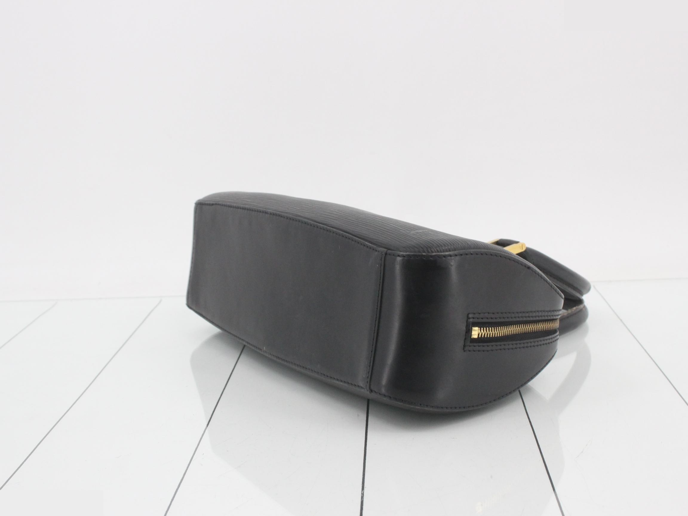 Epi Jasmine Noir Handbag — view 6