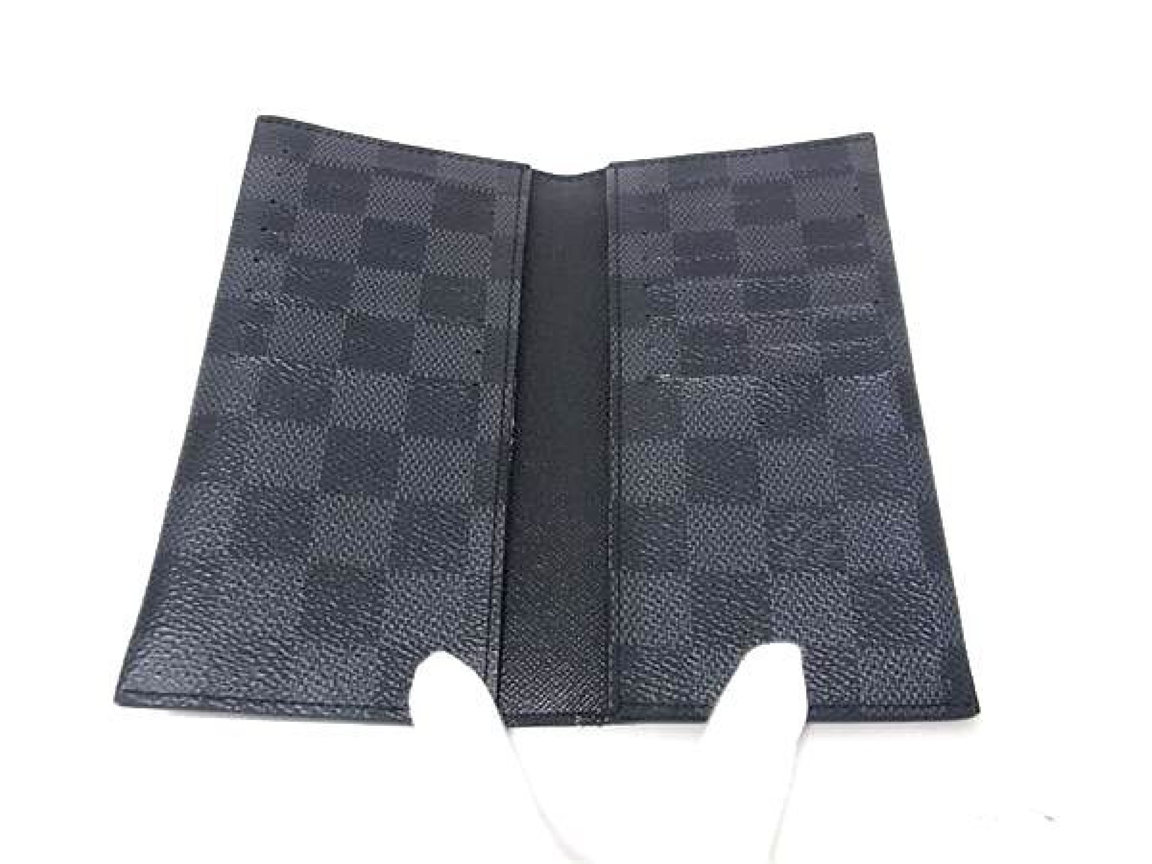 N61236 Damier Graphite Portecarte 16CC Business Card Case, Black (GC2240) - Card Case — view 3