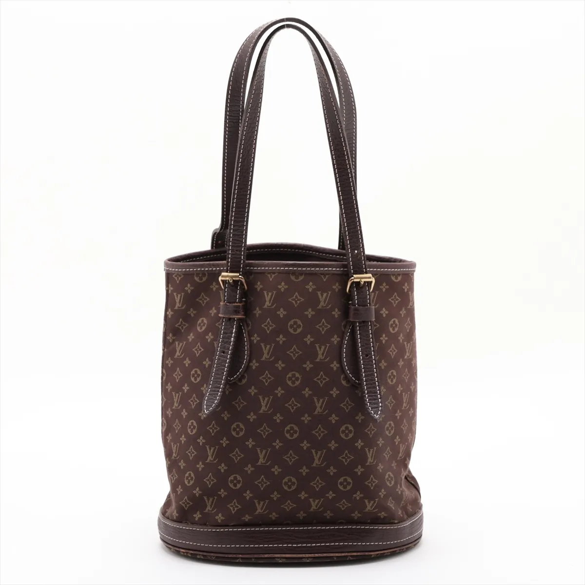 Monogram Mini Lin Bucket PM M95226 FL1026 Brown