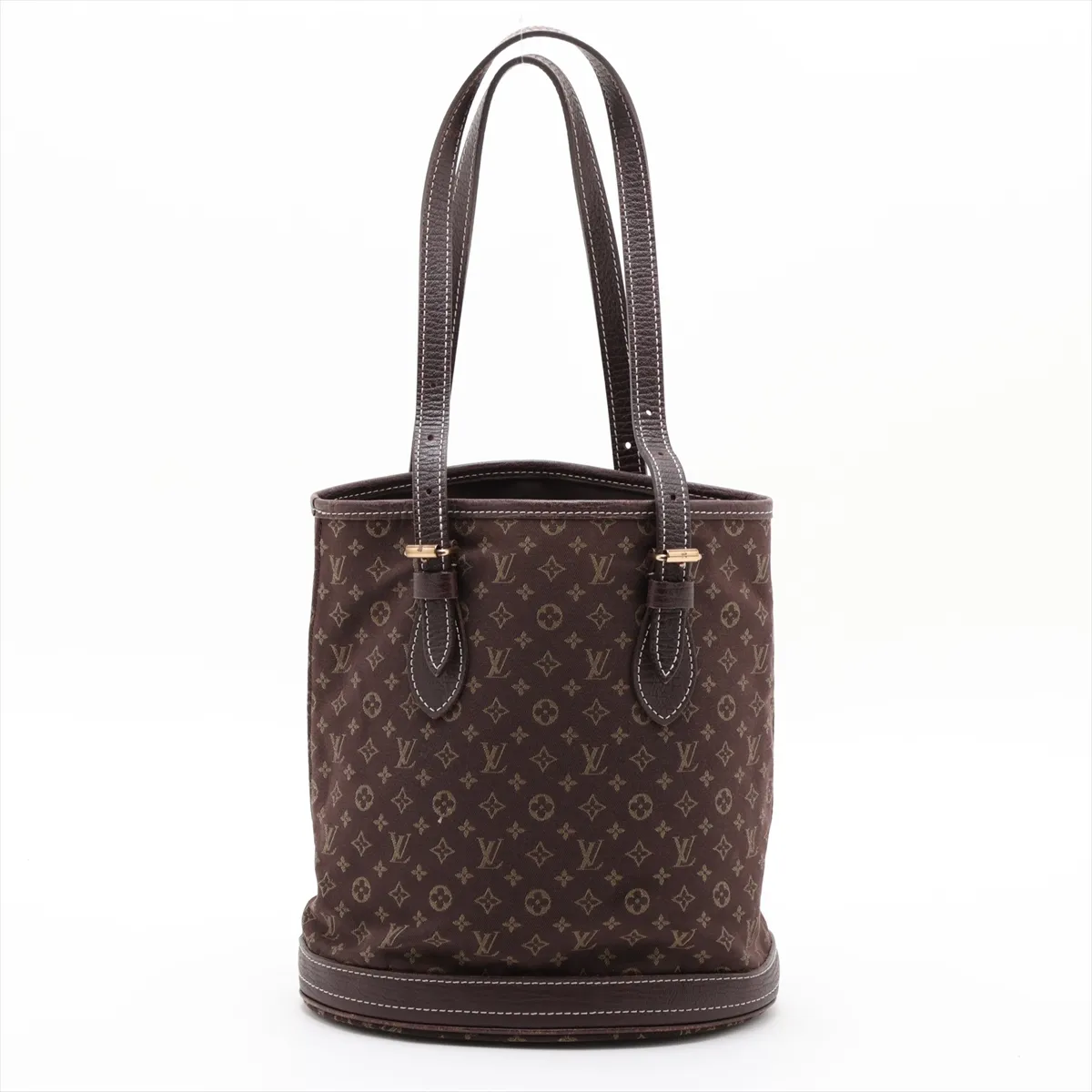 Monogram Mini Lin Bucket PM M95226 FL1026 Brown — view 2