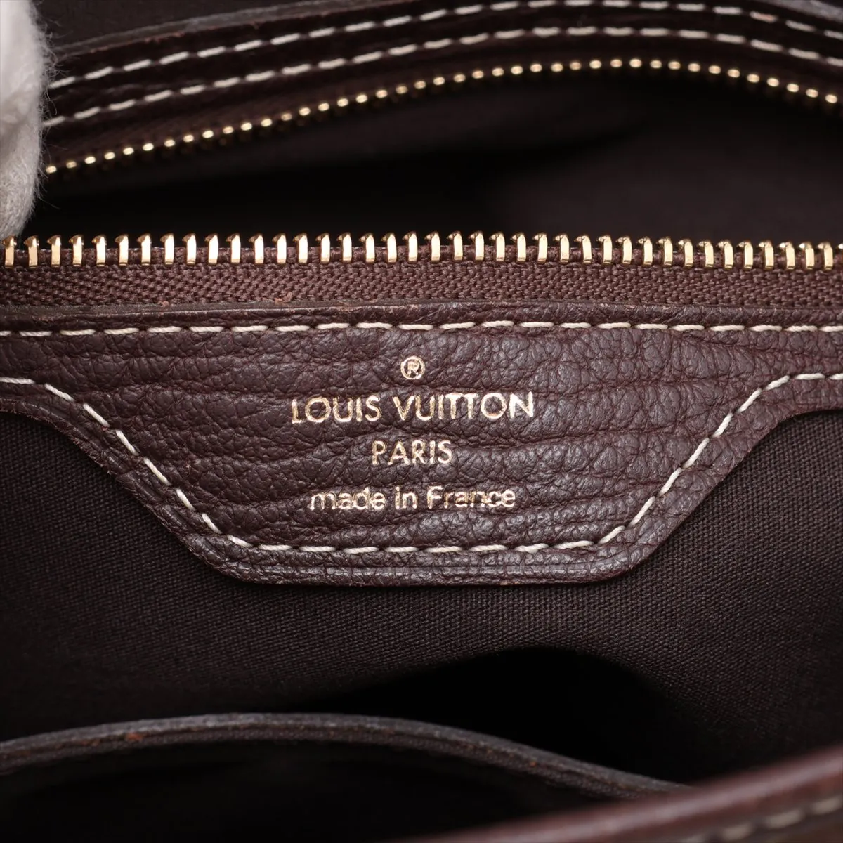 Monogram Mini Lin Bucket PM M95226 FL1026 Brown — view 11