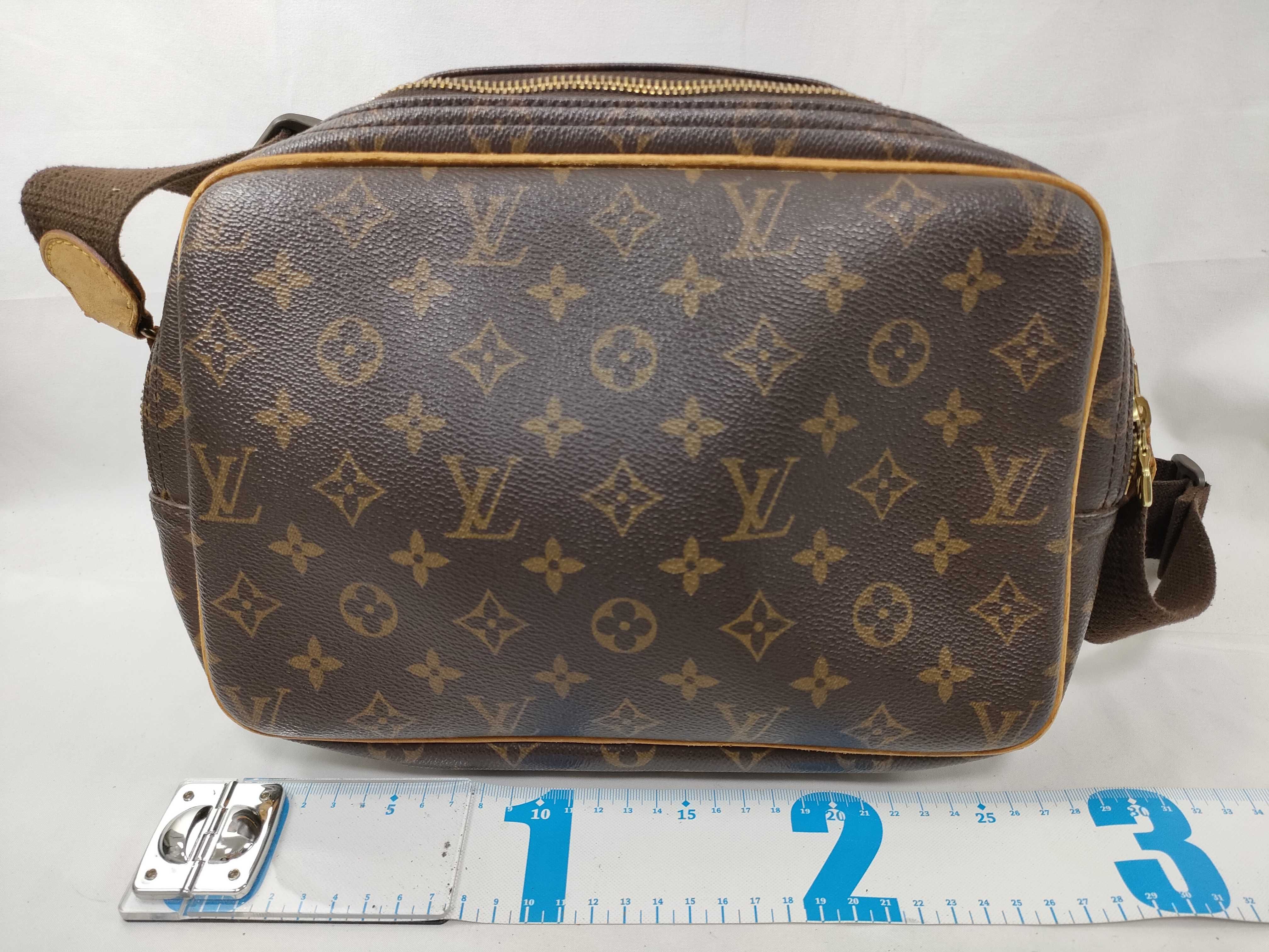 Monogram Reporter PM M45254 SP1020 Brown Shoulder Bag — view 2