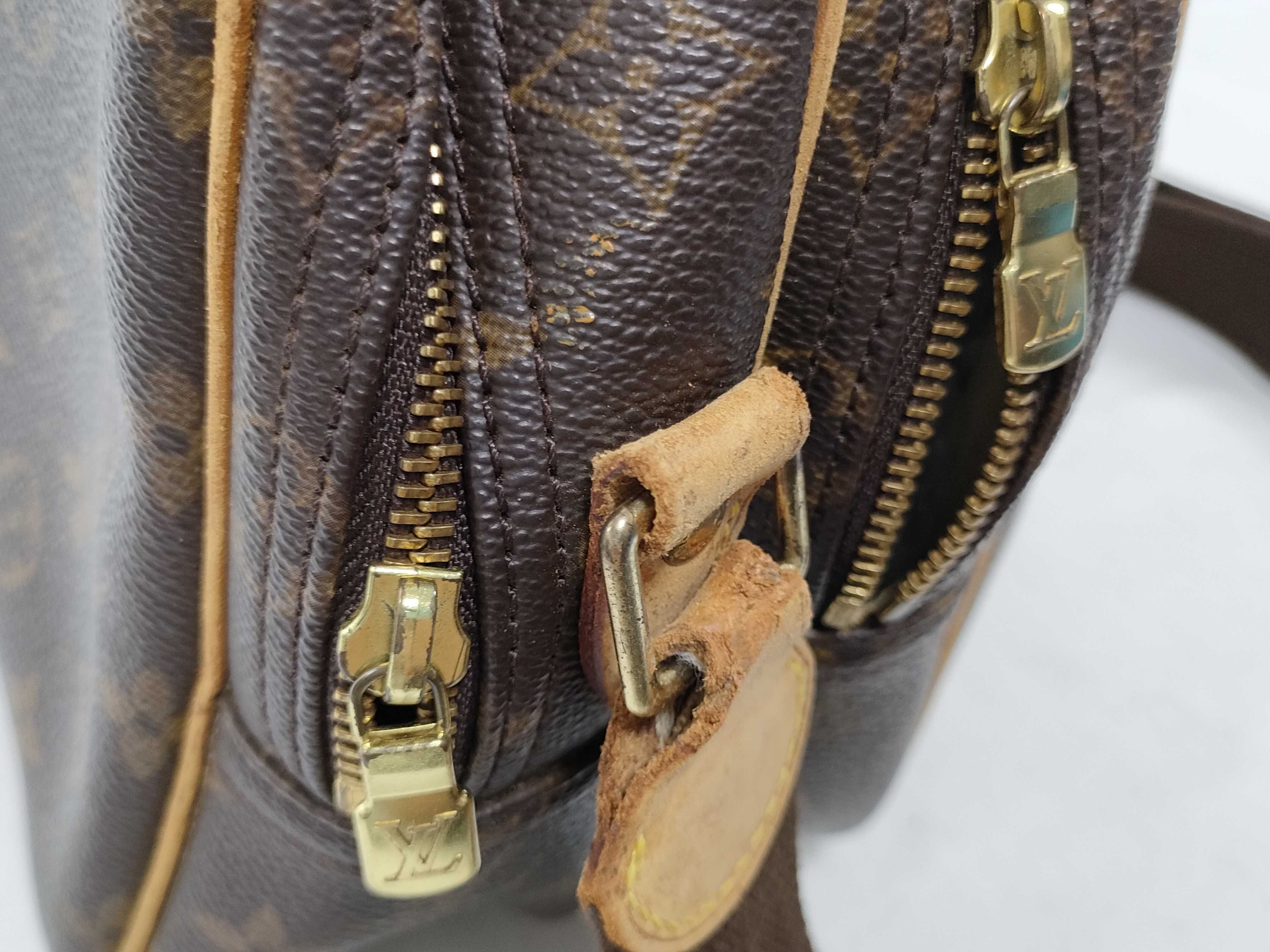 Monogram Reporter PM M45254 SP1020 Brown Shoulder Bag — view 5