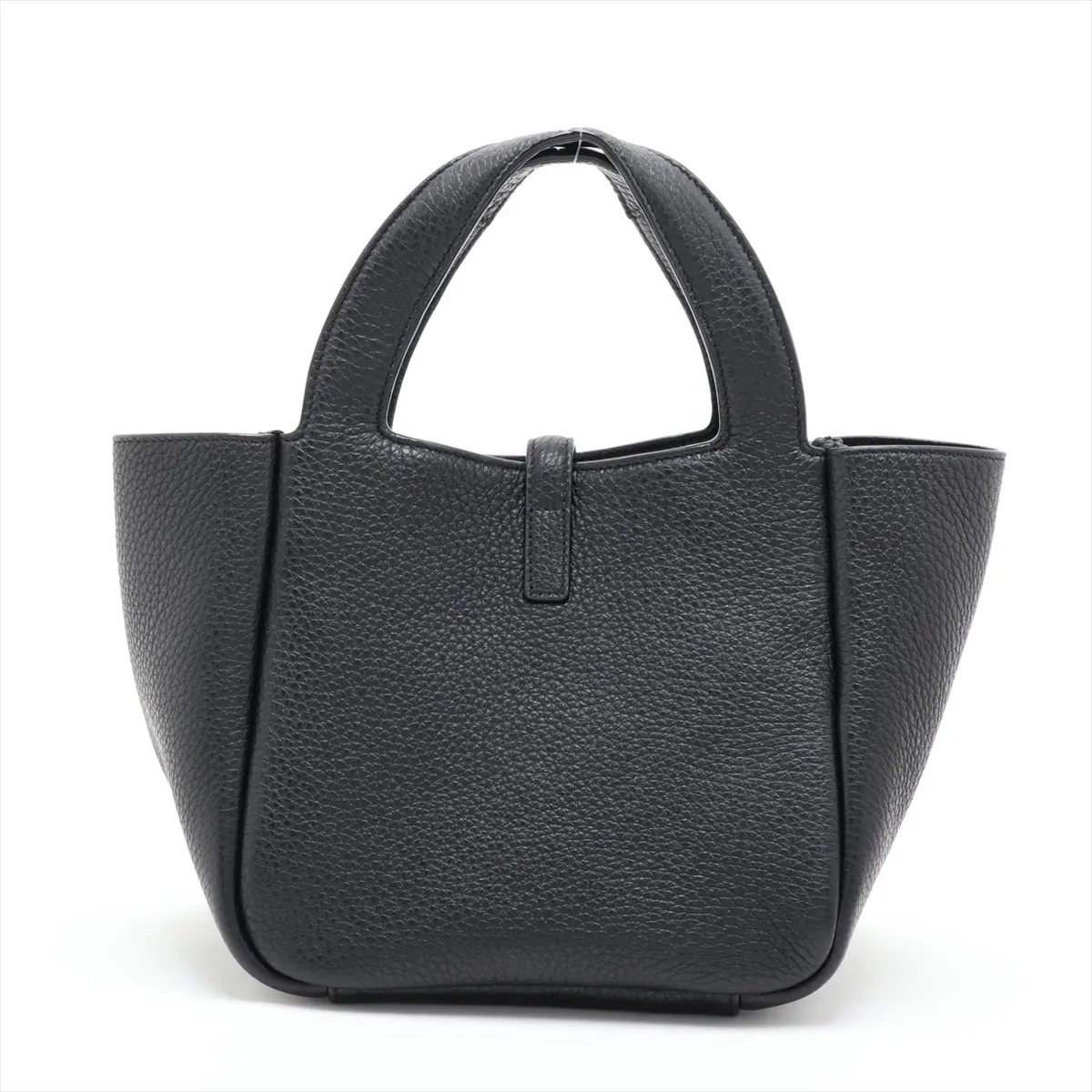 LE 5 A 7 Baby Bear Leather 2-Way Handbag, Black — view 2