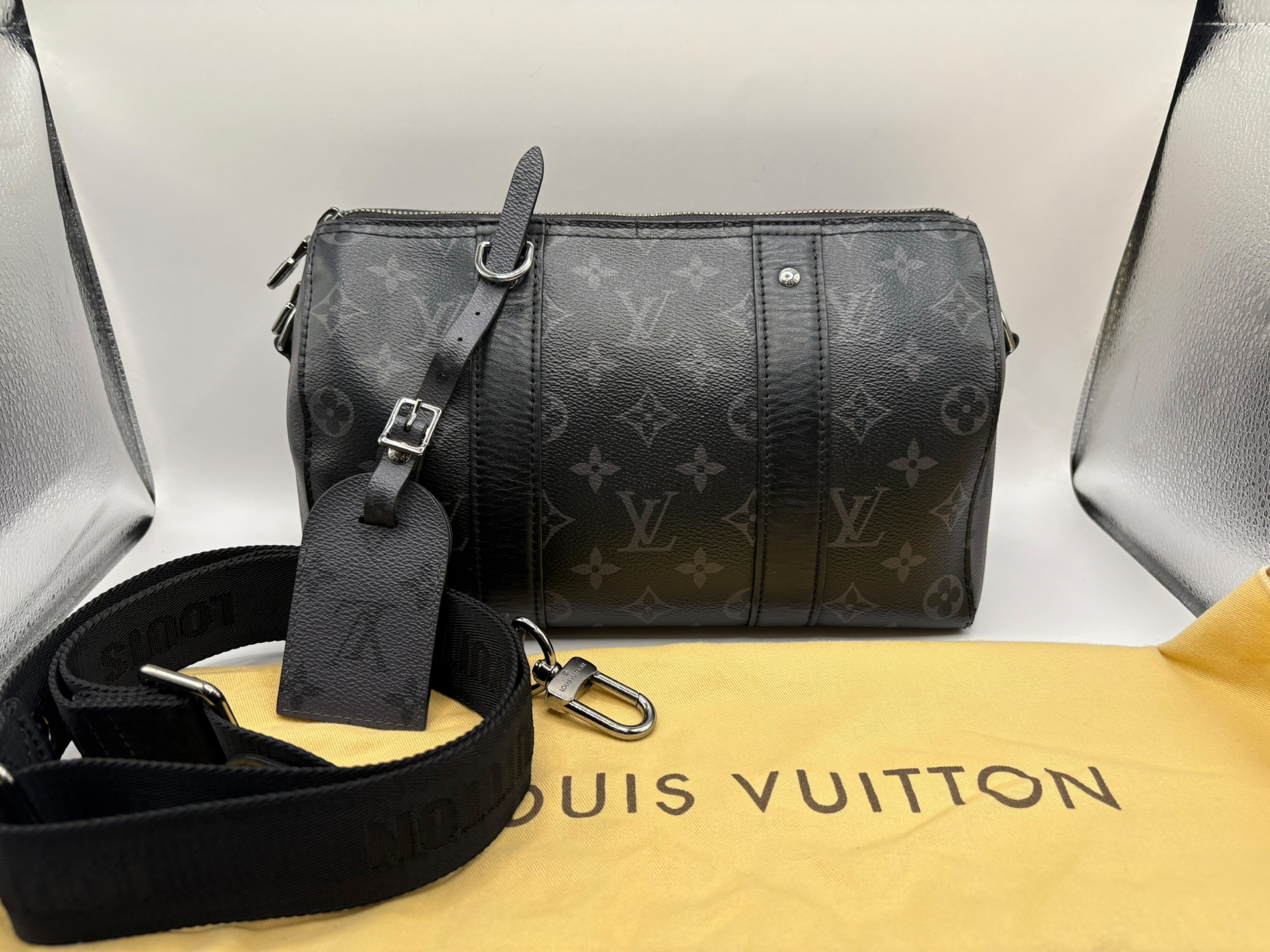 Monogram Eclipse City Keepall Shoulder Bag M45936 Bag