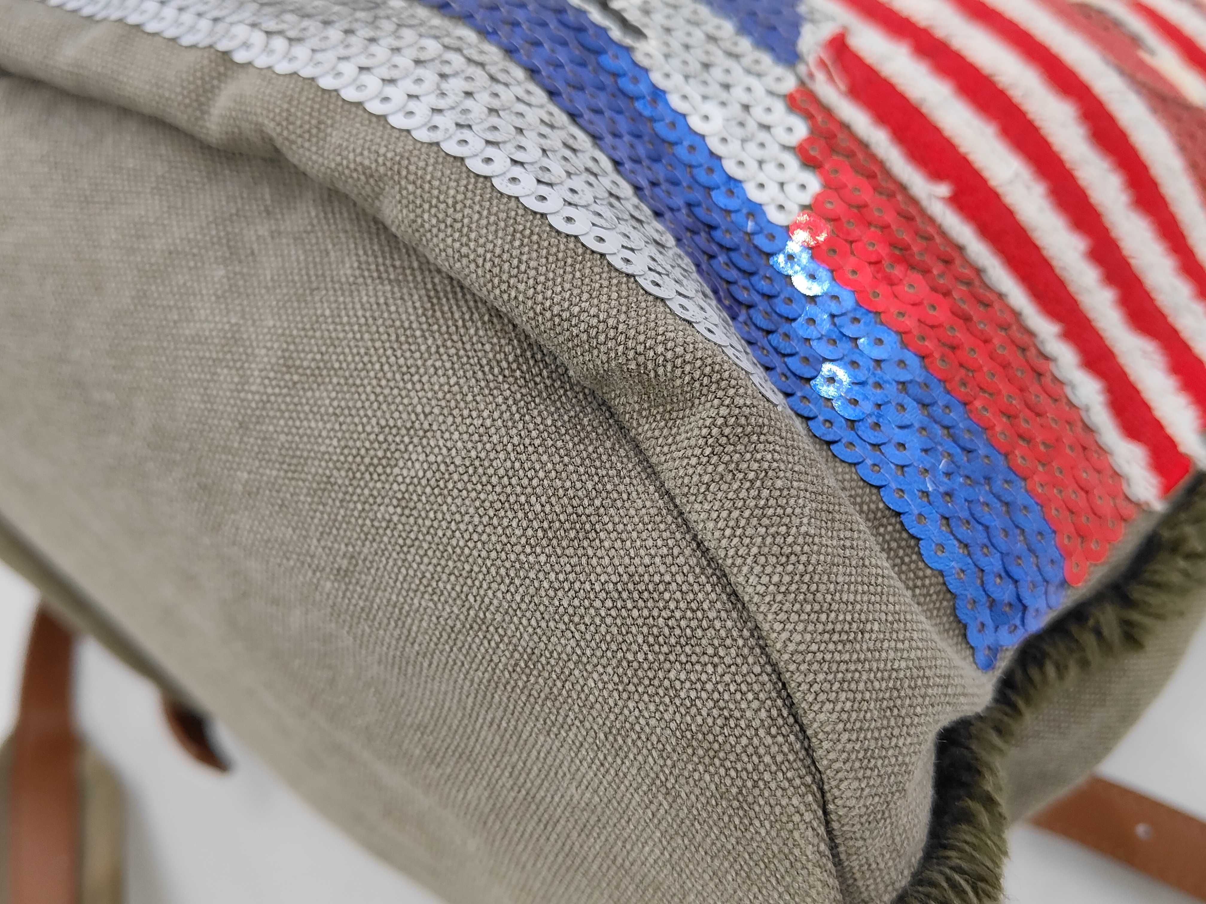 Cruise Collection LA HABANA Sequin Canvas Backpack — view 8