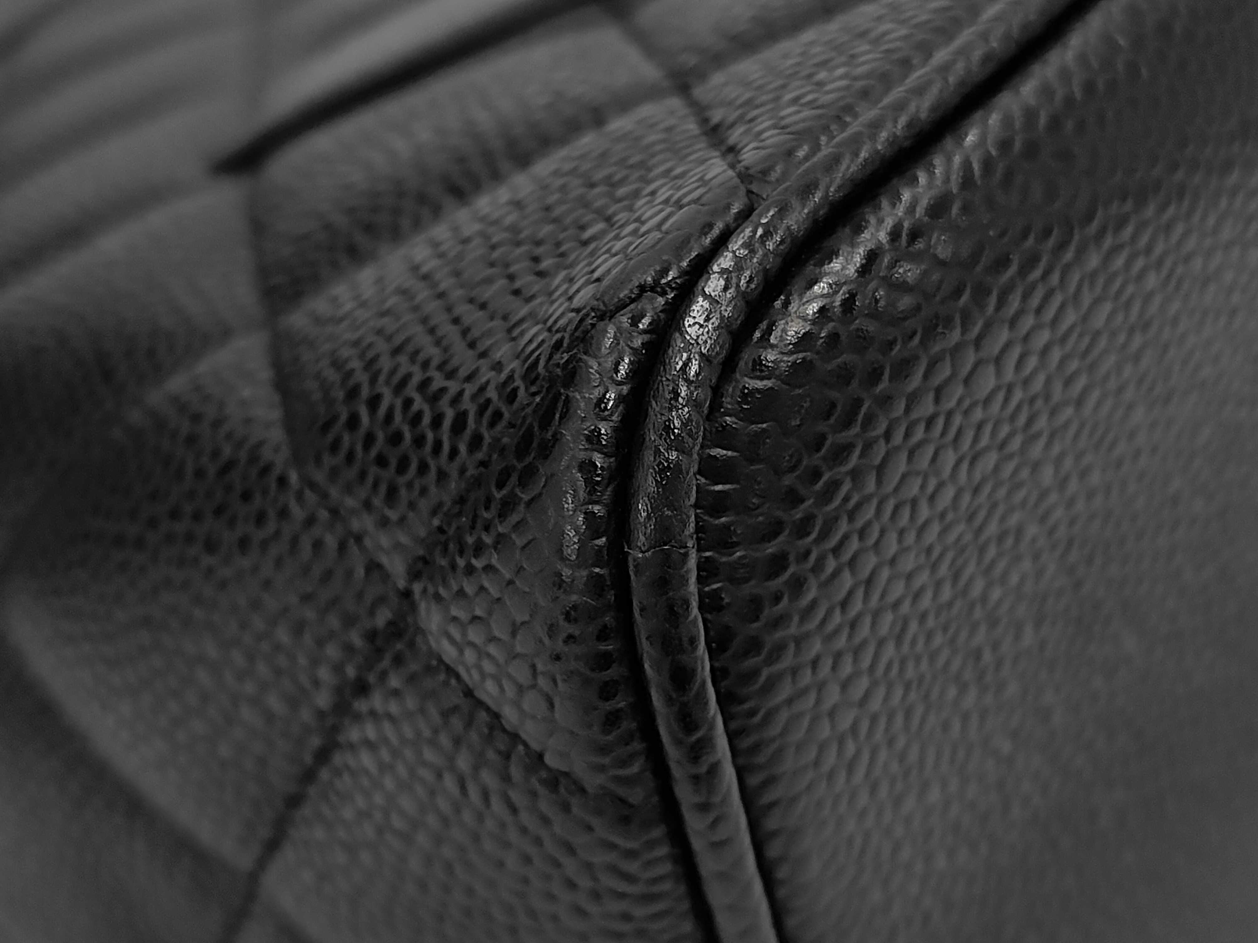 Reissue Caviar Skin Black Gold Tote Bag — view 3
