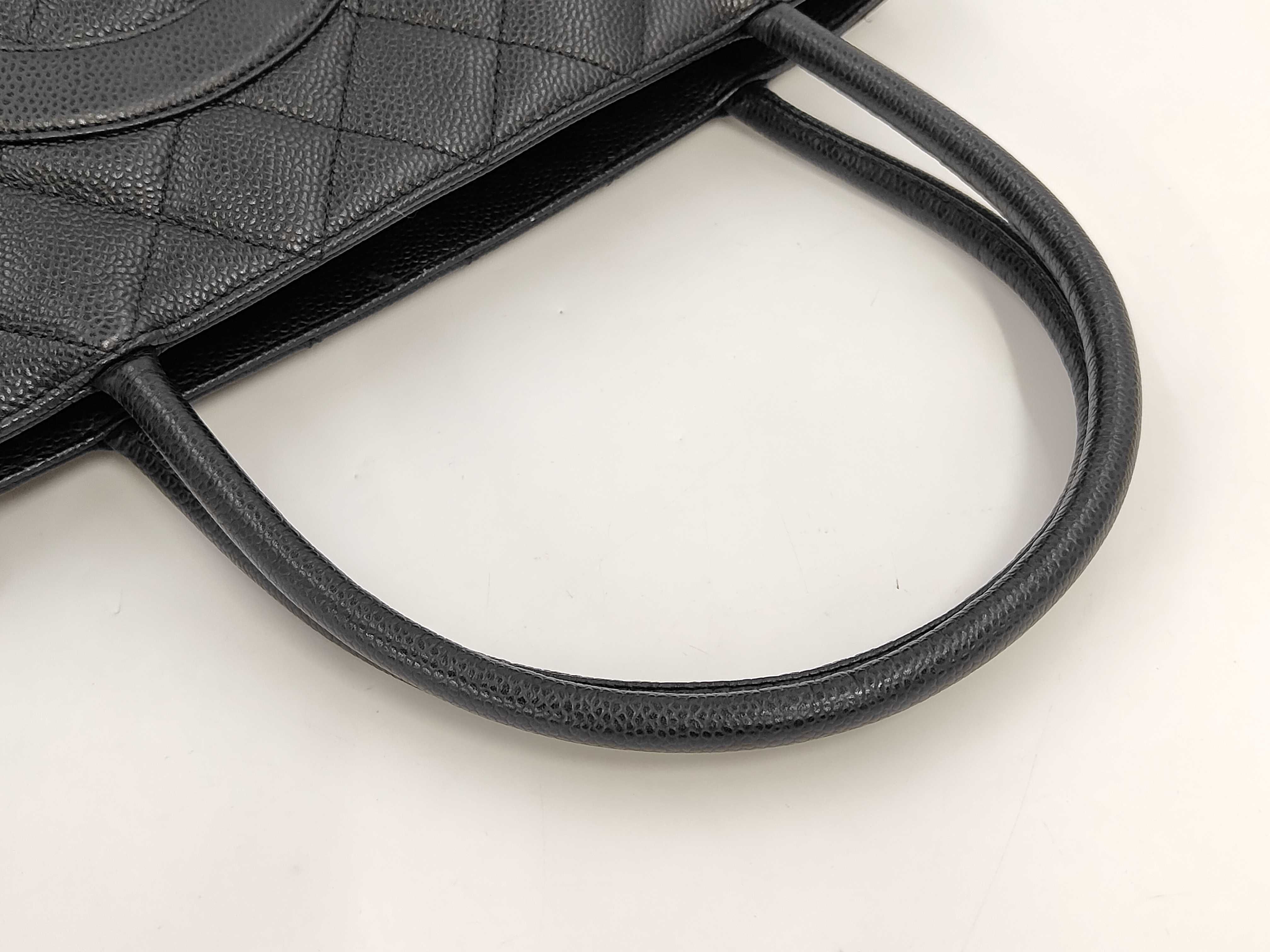 Reissue Caviar Skin Black Gold Tote Bag — view 5
