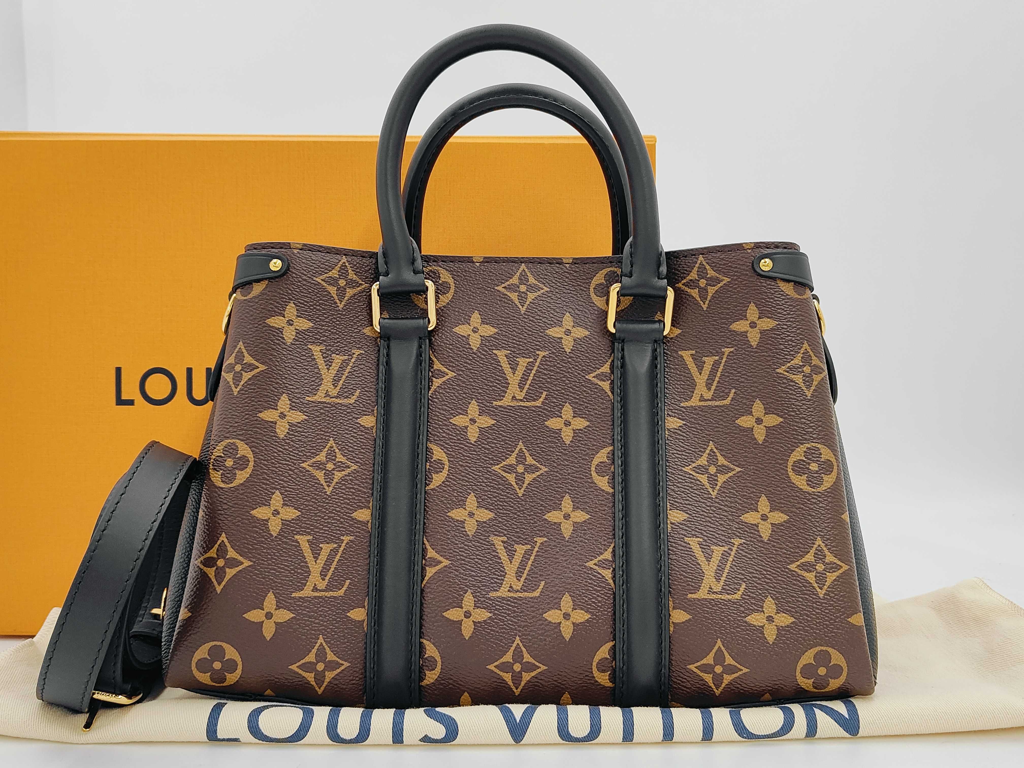 Monogram M44898 Soufflo NV BB Noir RFID reaction confirmed Tote bag with shoulder bag