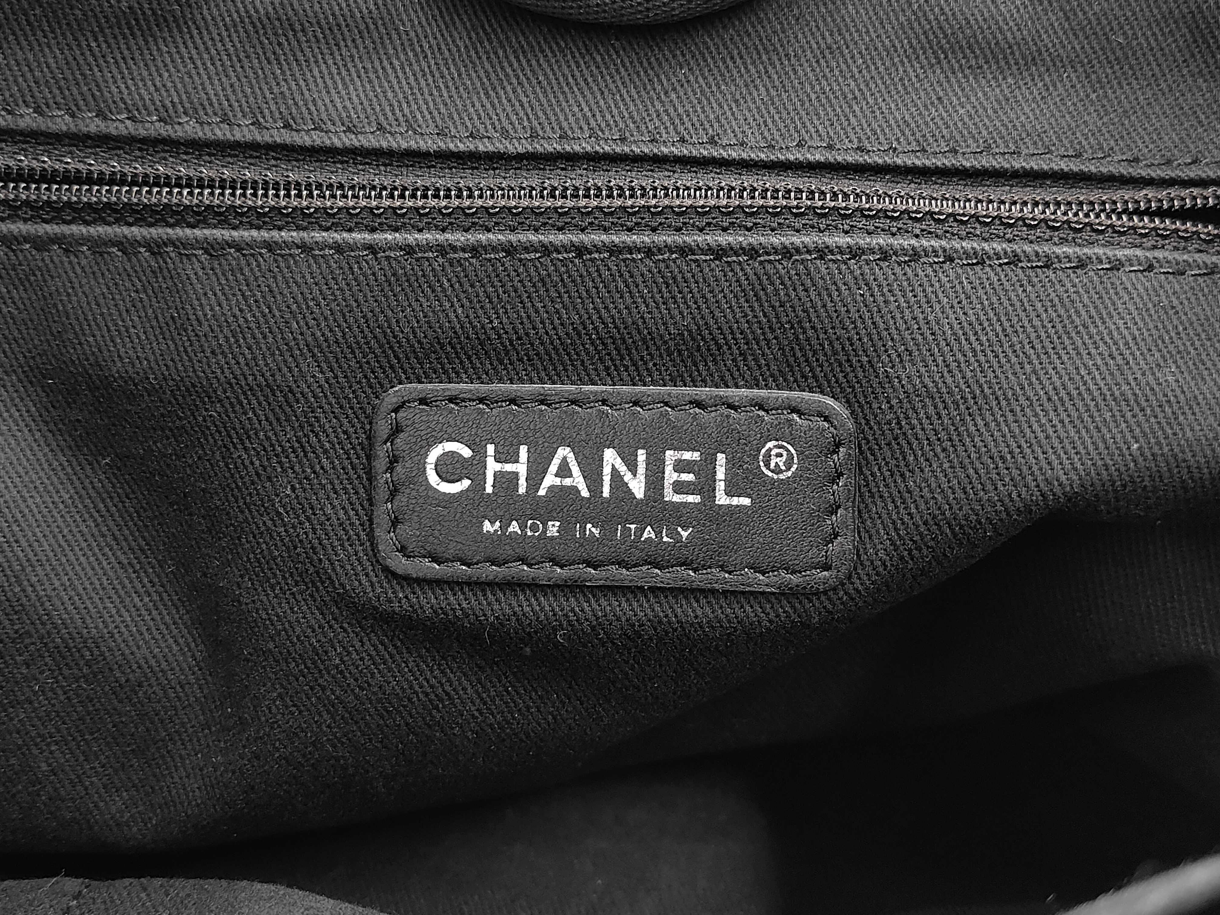 BAG DEAUVILLE LARGE TWEED 2WAY CHAIN ​​TOTE GREY NO.16 NO CARD Tote Bag — view 9