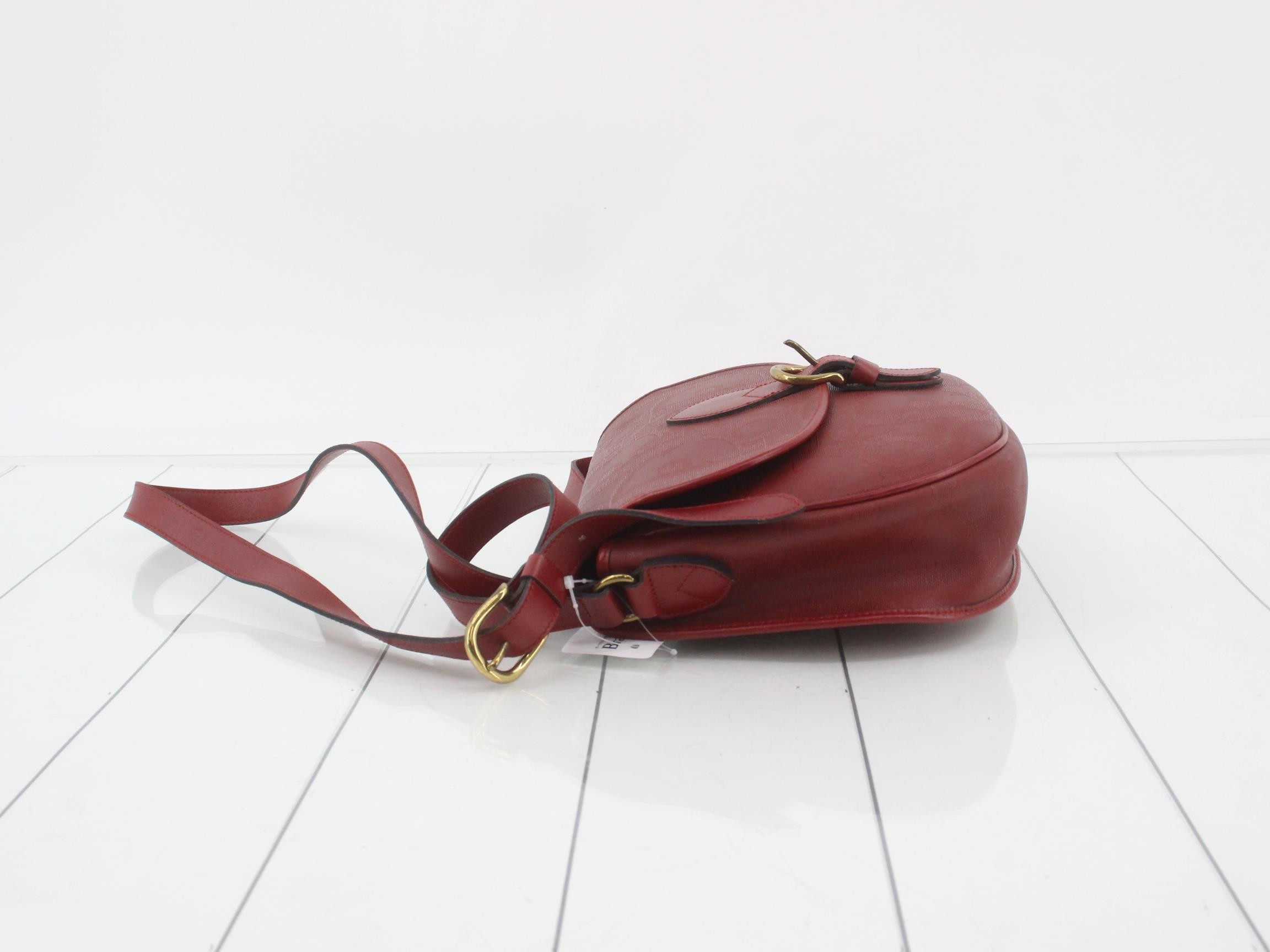 Trotter shoulder bag red PVC leather — view 4