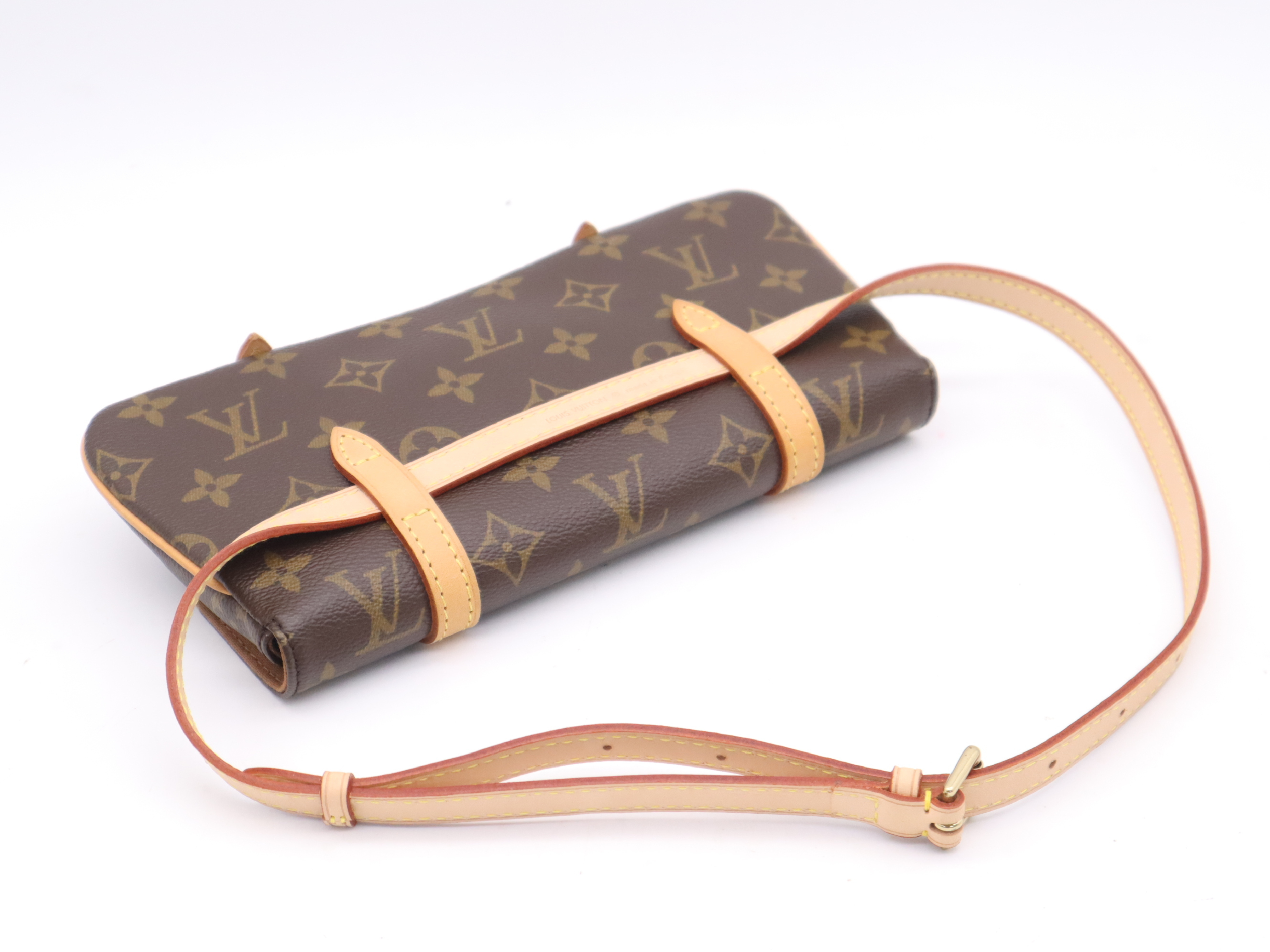 M51159 Monogram Pochette Marelle Waist Bag with Shoulder Strap — view 6