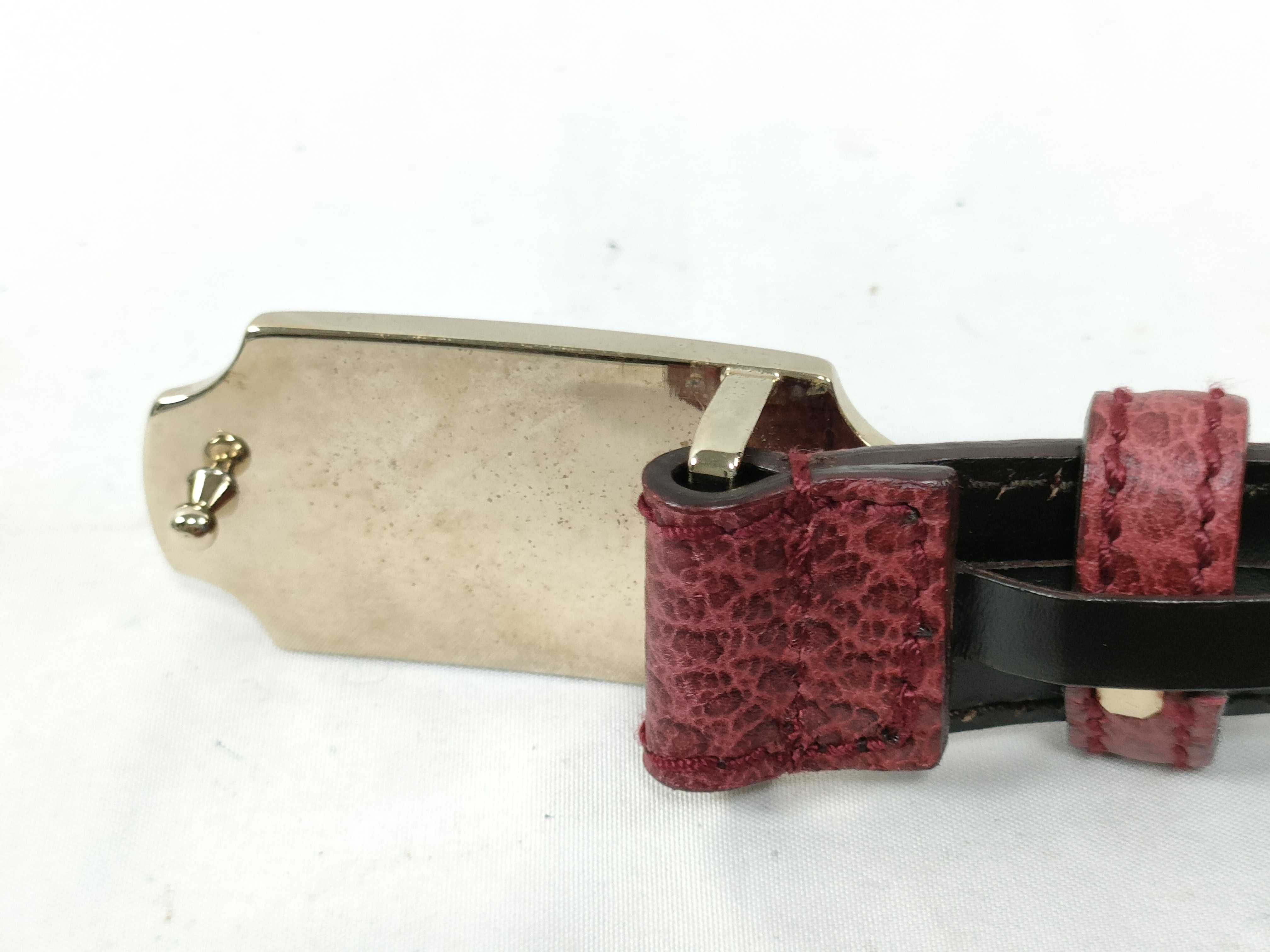 Leather Belt, Red Belt — view 4