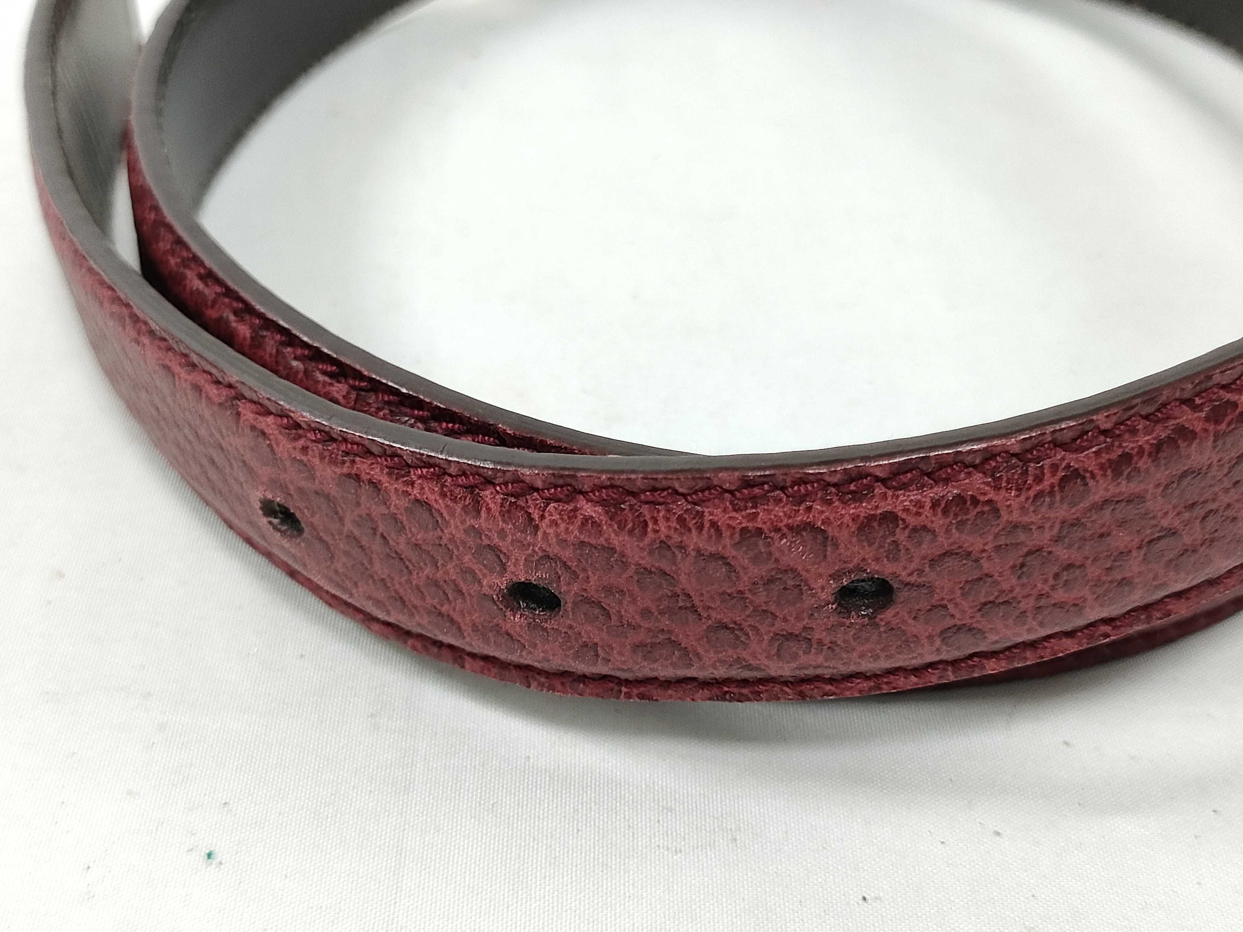 Leather Belt, Red Belt — view 5