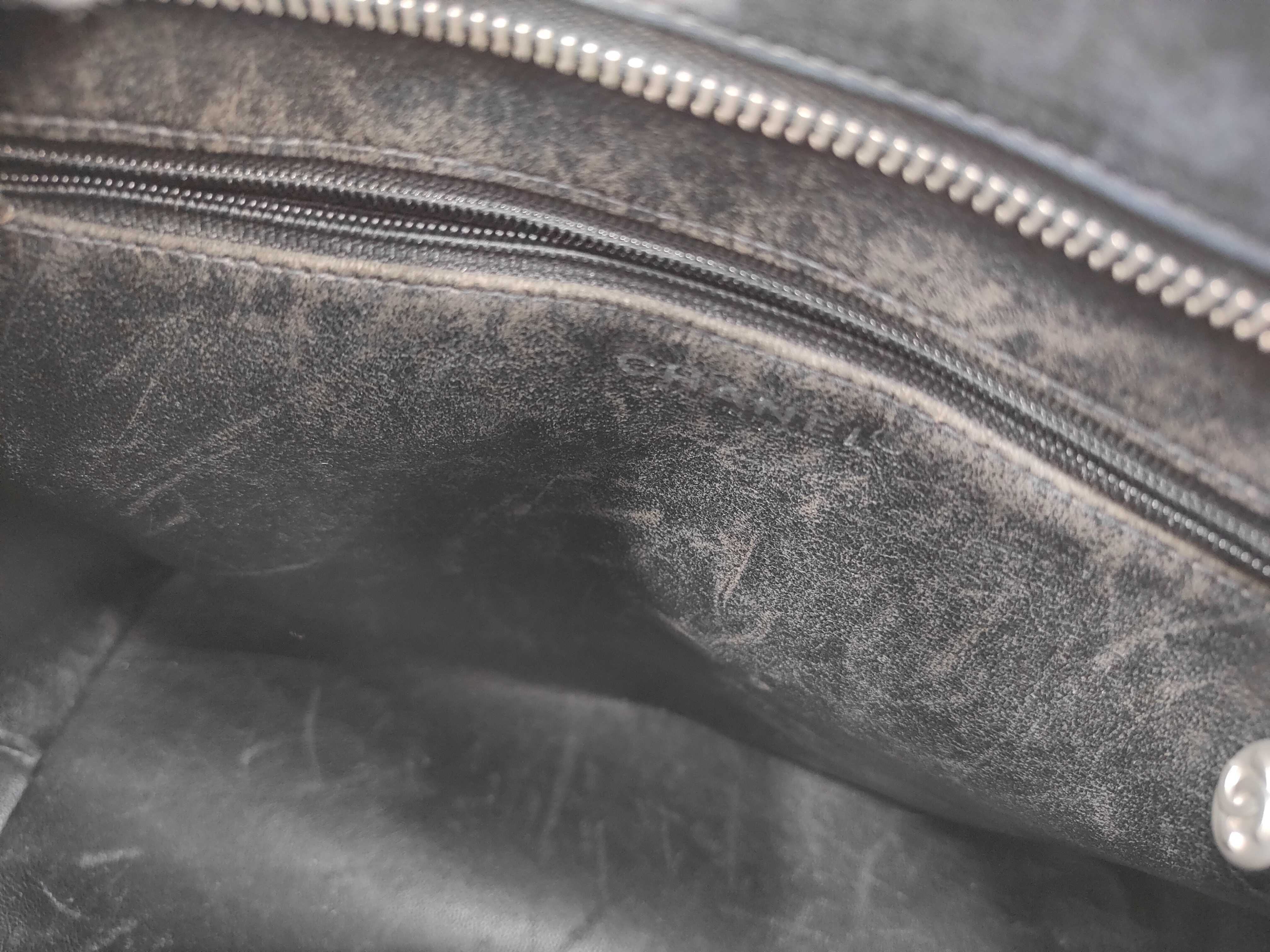 Reissue Lambskin Tote Bag, Black with Silver Hardware — view 15