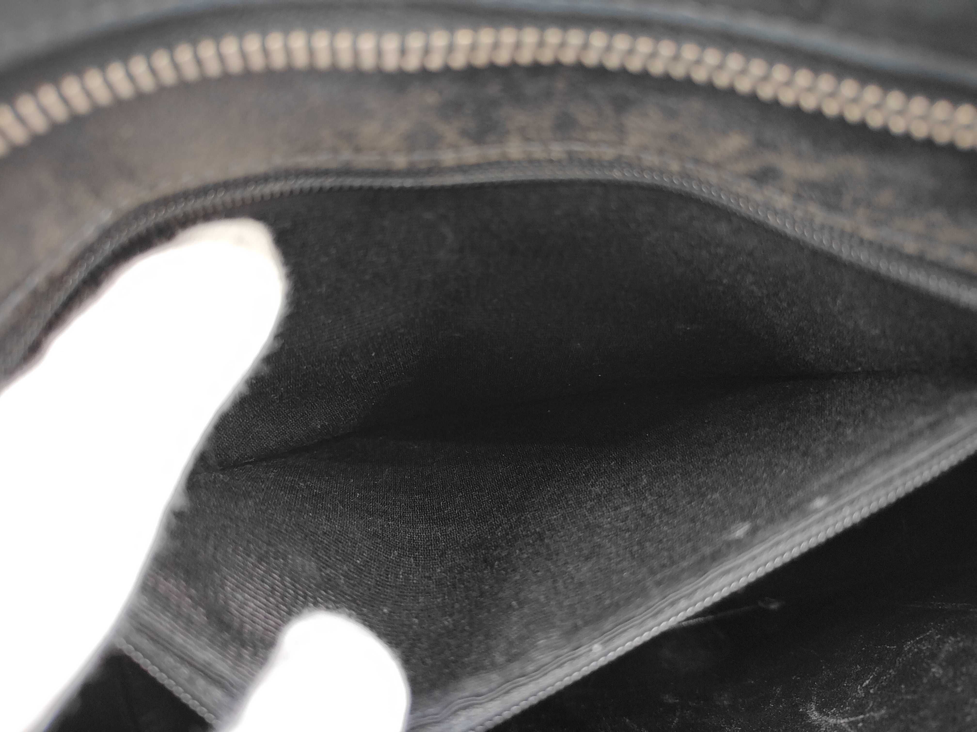 Reissue Lambskin Tote Bag, Black with Silver Hardware — view 10
