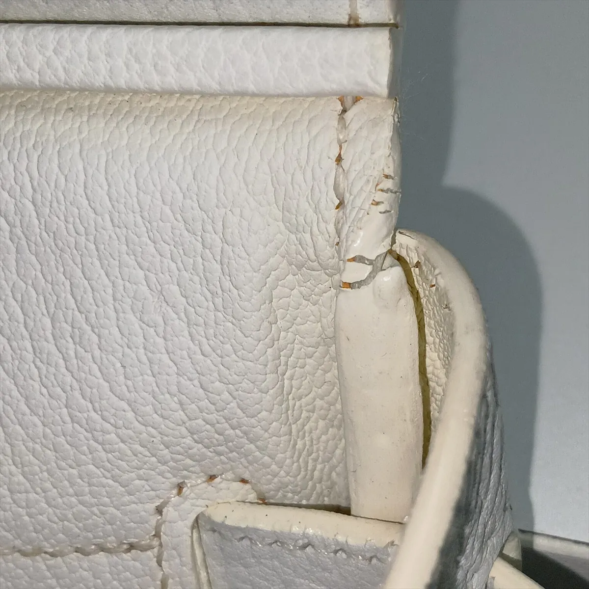 [Individually packaged] Hermes Birkin 30 Letournée Taurillon Clemence White Silver Hardware M: 2009 — view 12